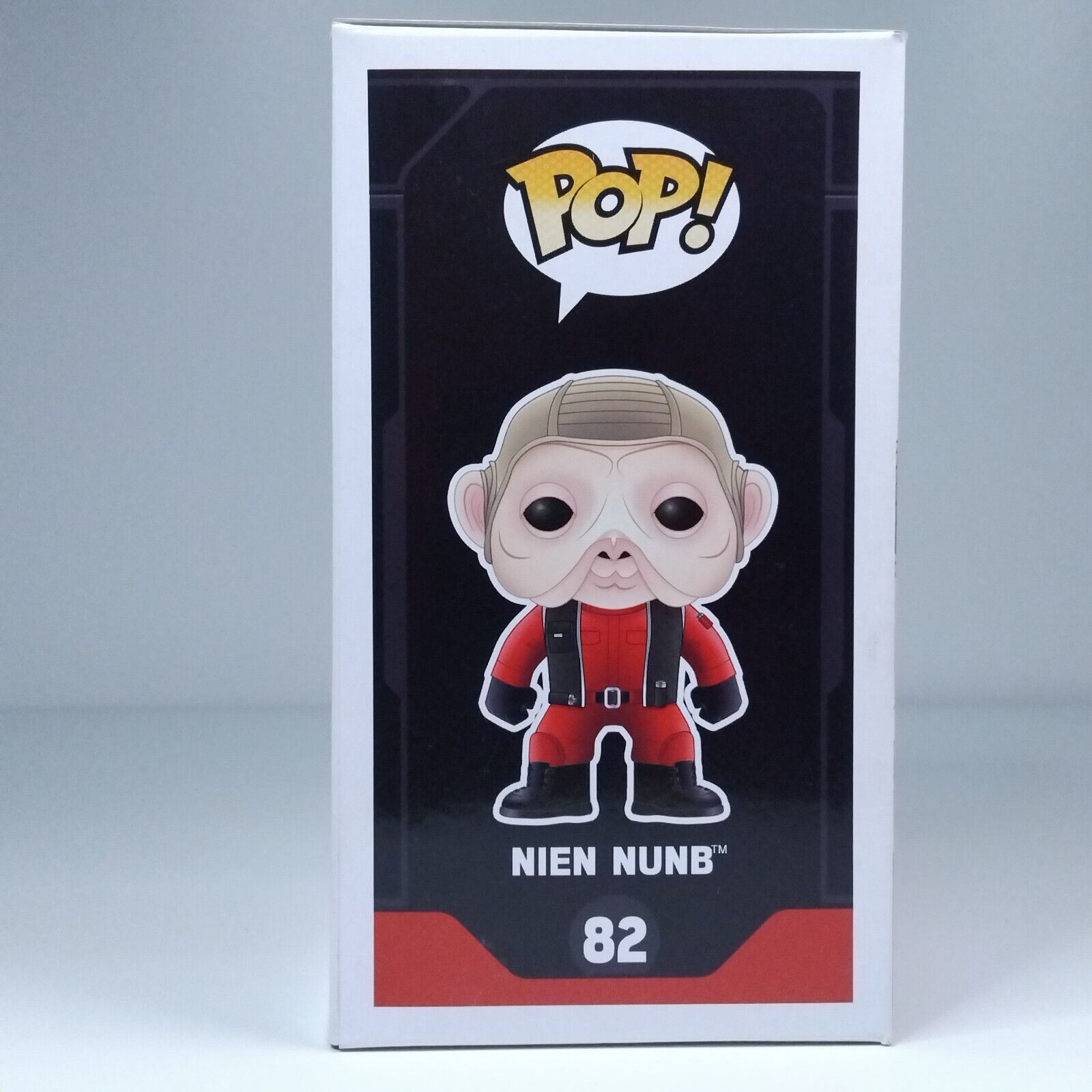 Funko Pop! Star Wars Nien Nunb Signed Mike Quinn COA #82 WS