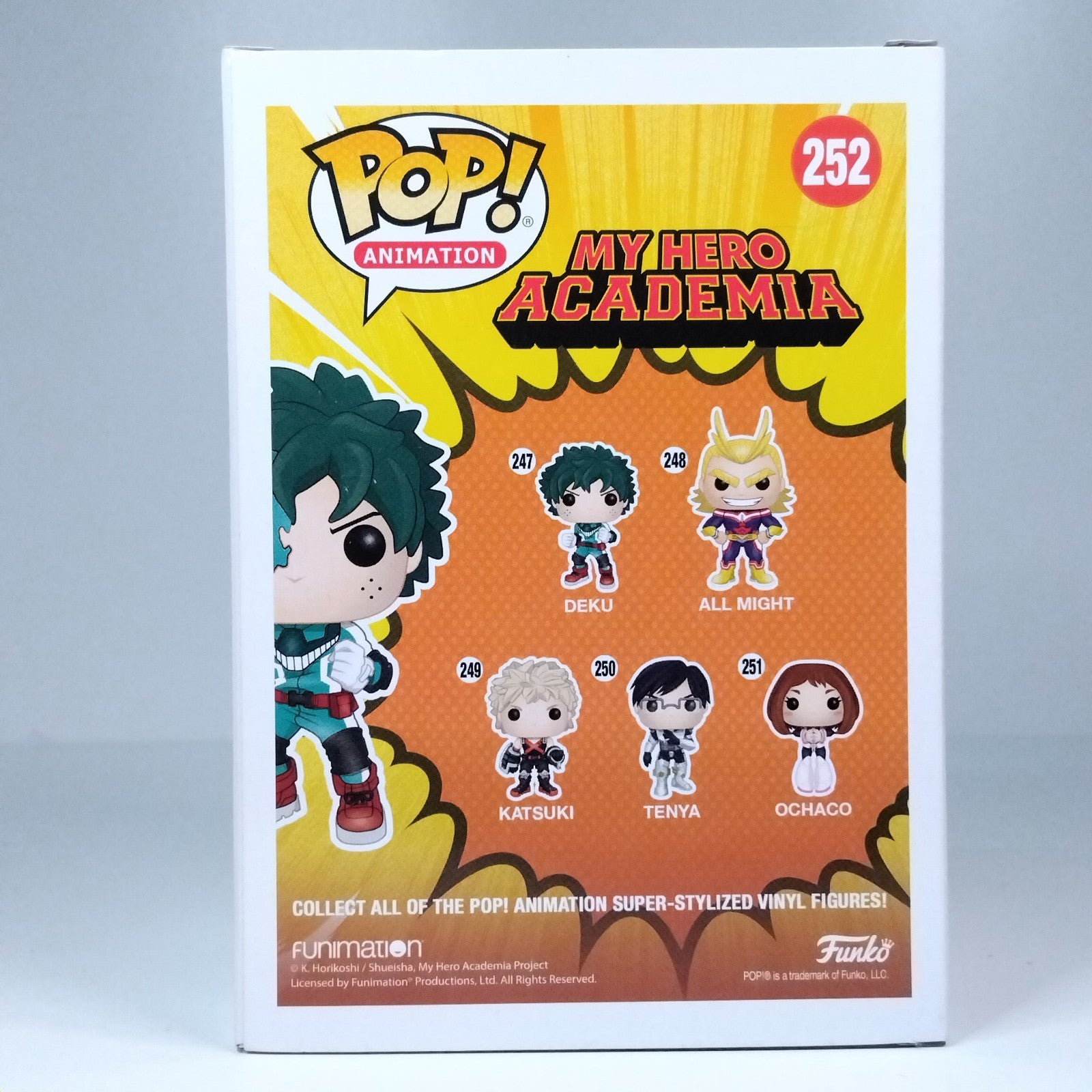 Funko Pop! Anime MHA My Hero Academia Deku Battle #252