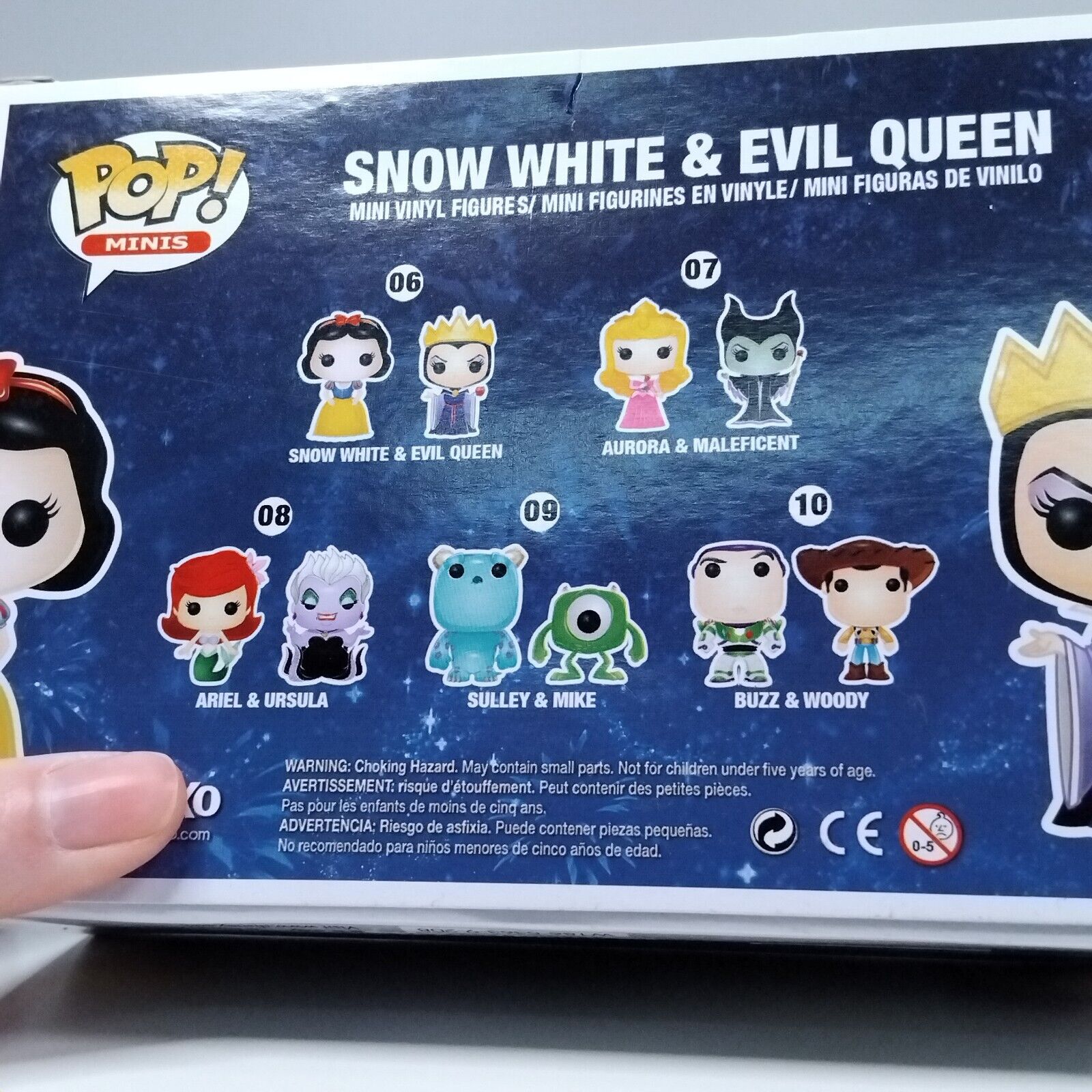 Funko Pop! Minis Disney Snow White & Evil Queen 2 Pack #06