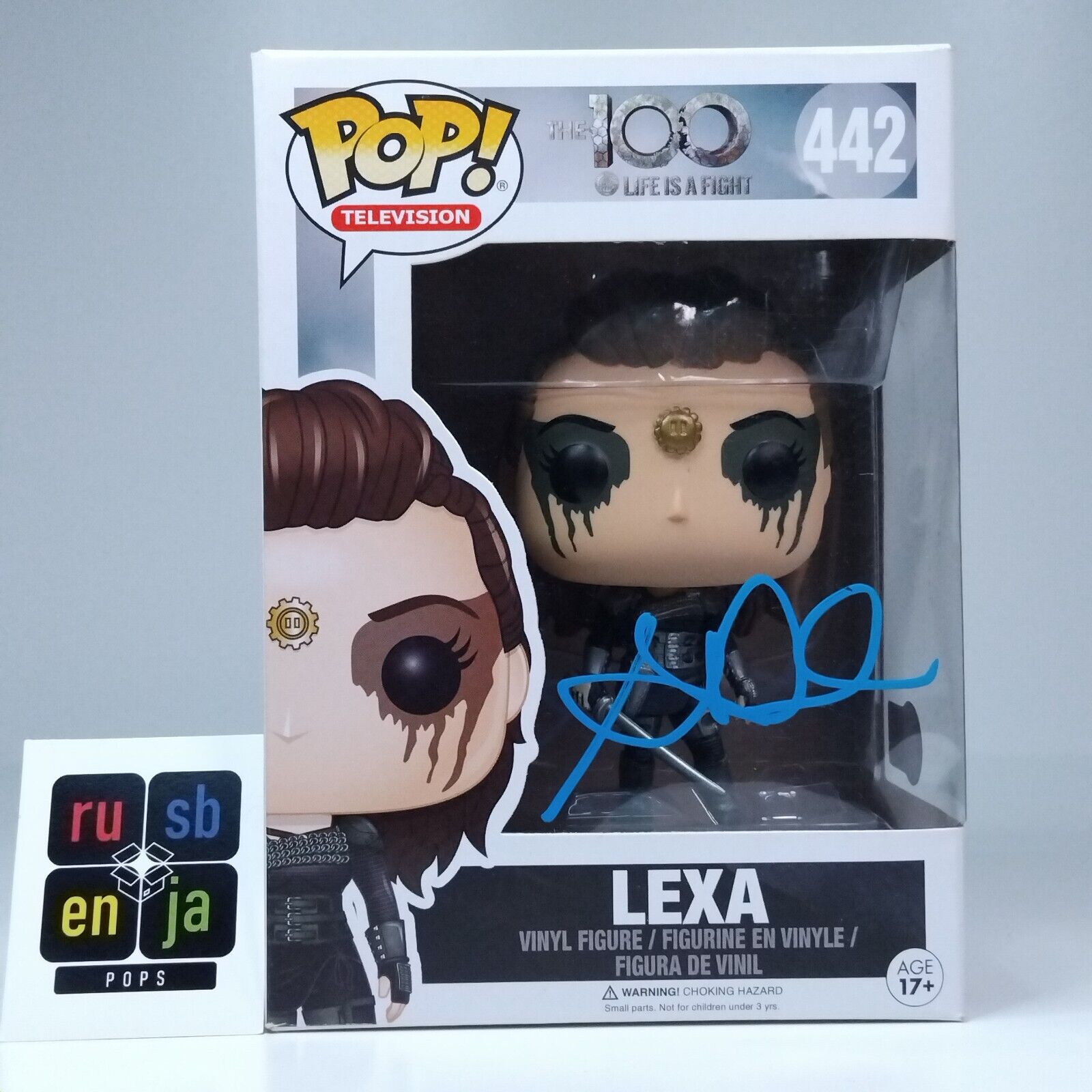 Funko Pop! TV The 100 Lexa Signed Alycia Debnam Carey COA #442 WS