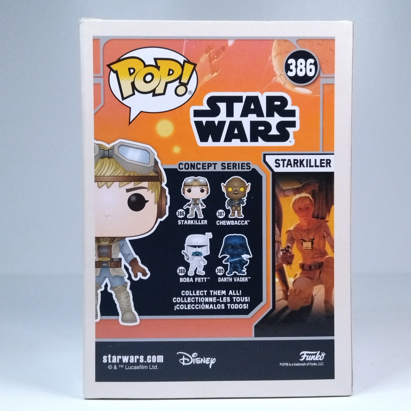 Funko Pop! Star Wars Concept Series Starkiller Exclusive #386