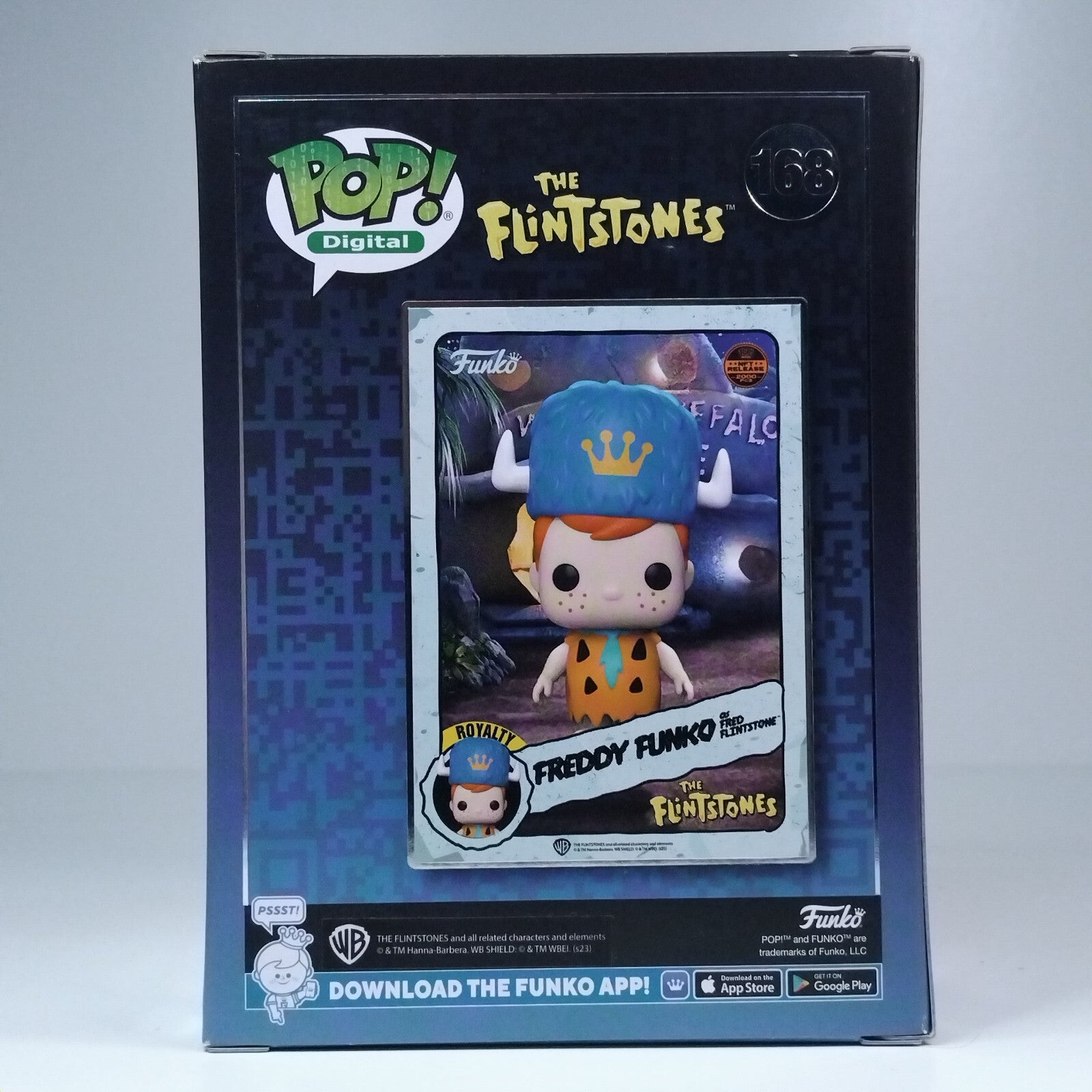 Funko Pop! Digital Animation Freddy Funko as Fred Flintstones 2,000 Pcs #168