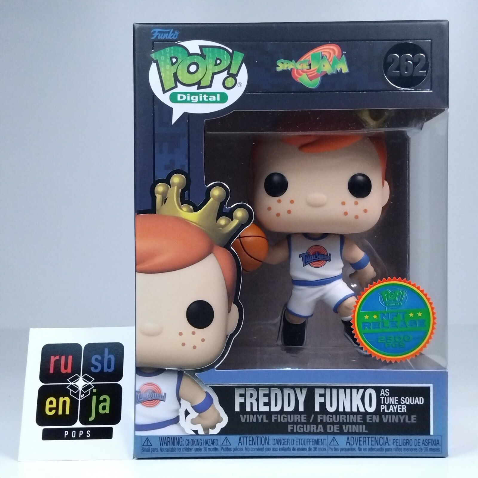 Funko Pop! Digital Animation Space Jam Freddy Funko as Tune Squad Player #262