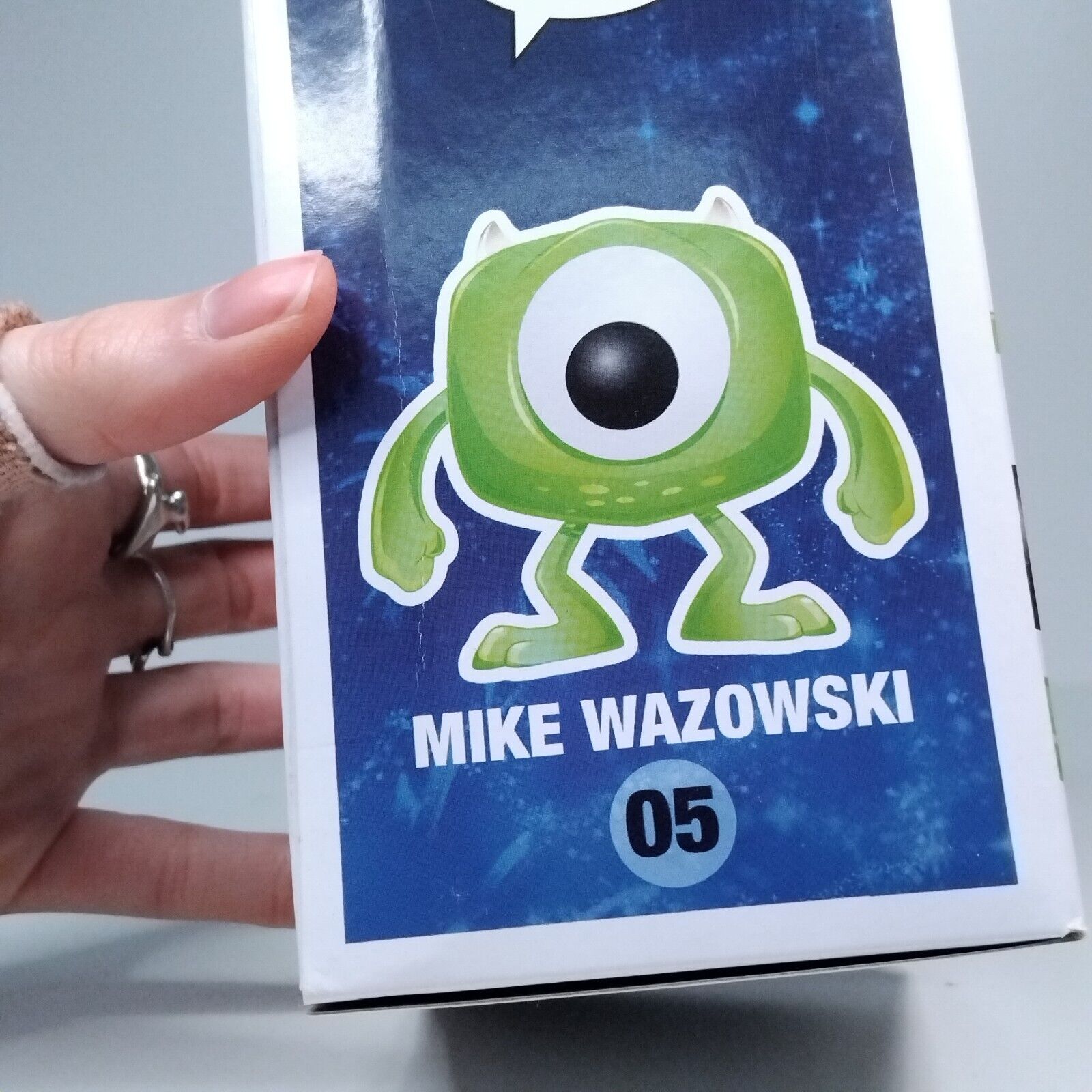 Funko Pop! Disney Monsters Inc Mike Wazowski Signed Billy Crystal #COA #05 WS