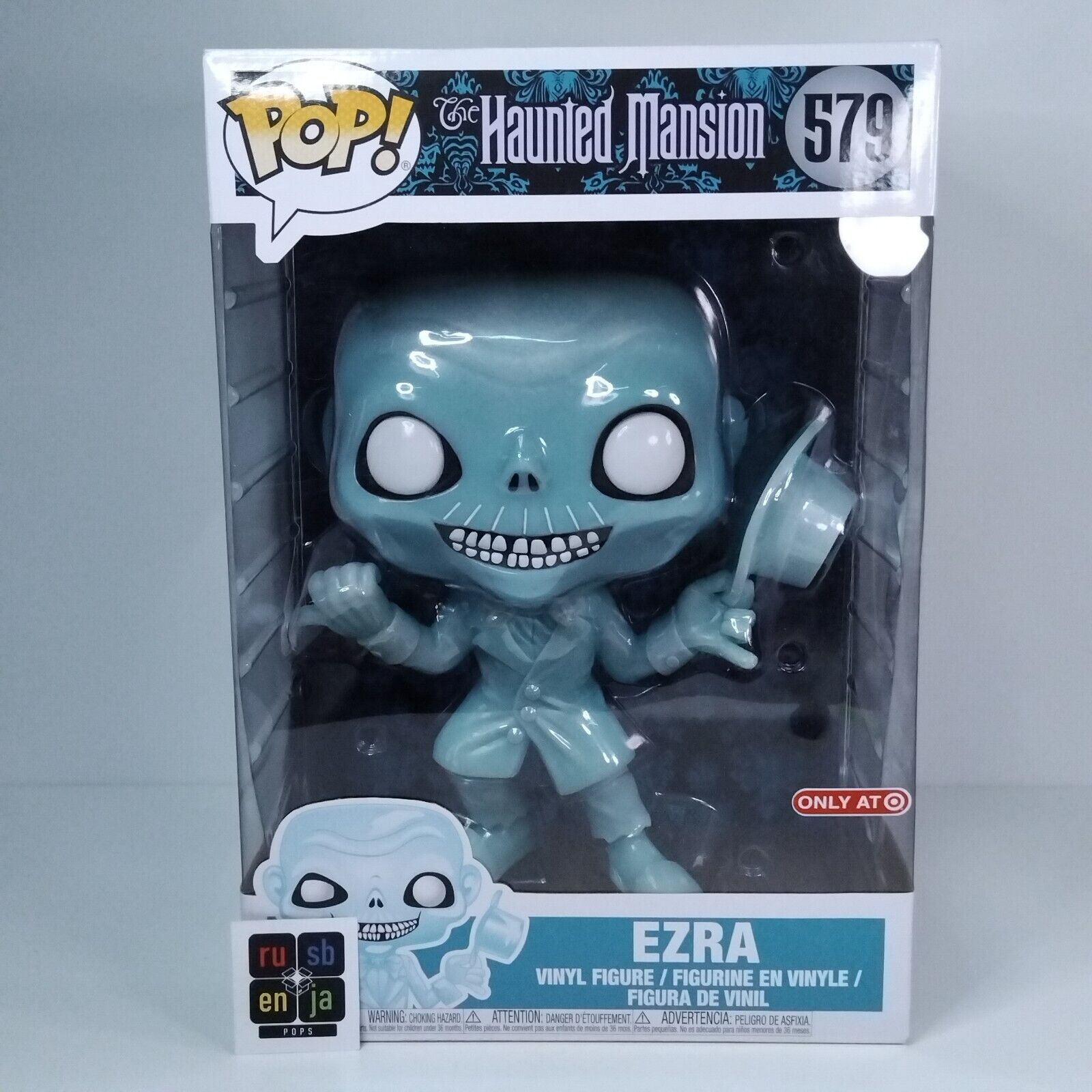 Funko Pop! Disney The Haunted Mansion Ezra 10" Inch Target Exclusive #579