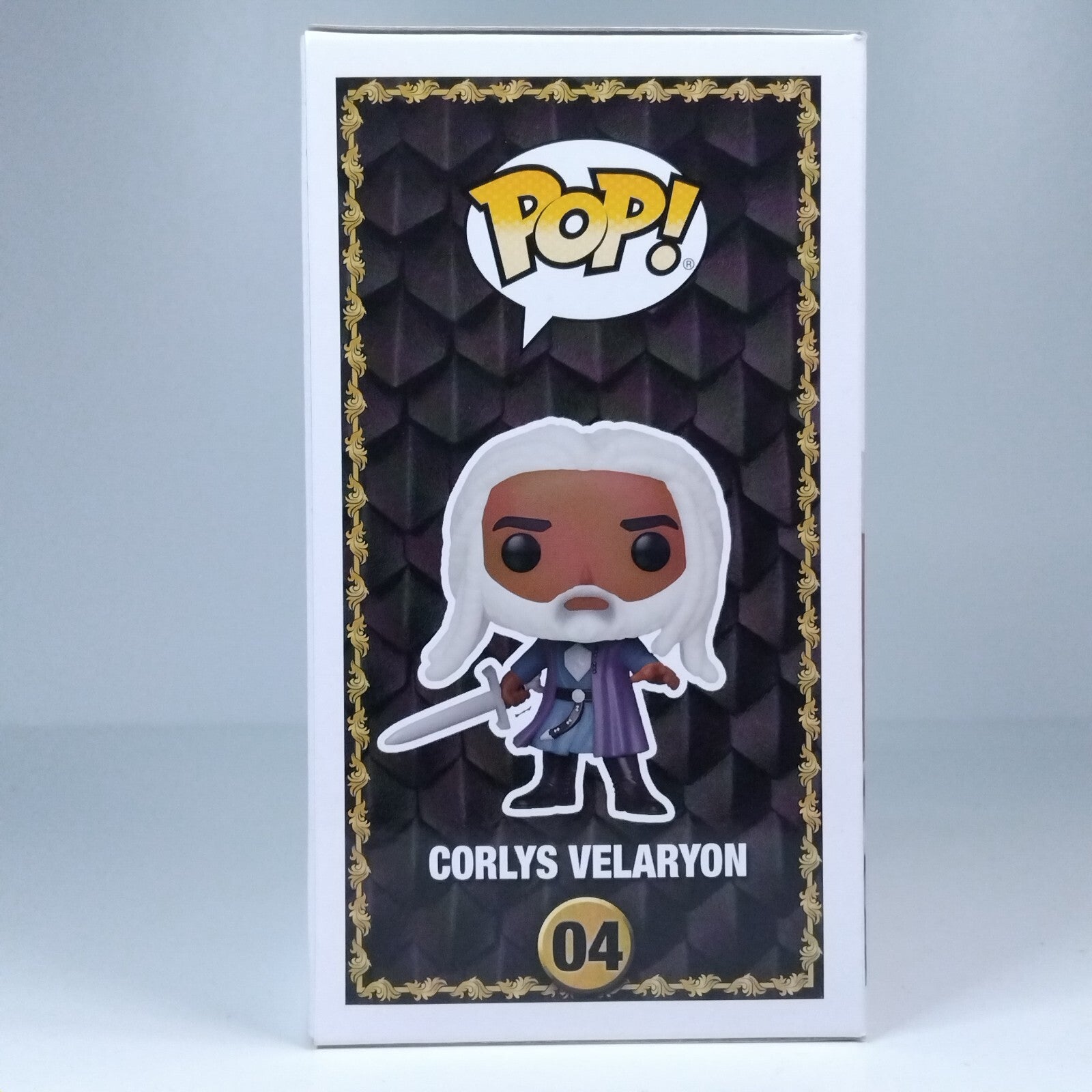 Funko Pop! TV House of Dragon Corlys Velaryon Signed Steve Toussaint #04 WS