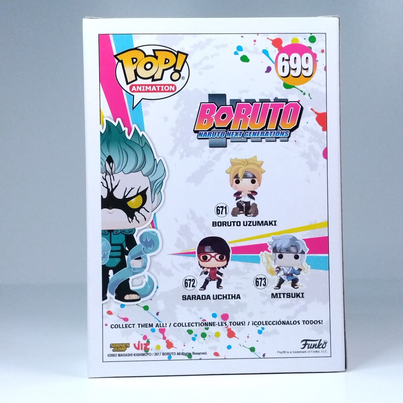 Funko Pop! Anime Boruto Mitsuki Sage Mode Glows Hot Topic Exclusive #699