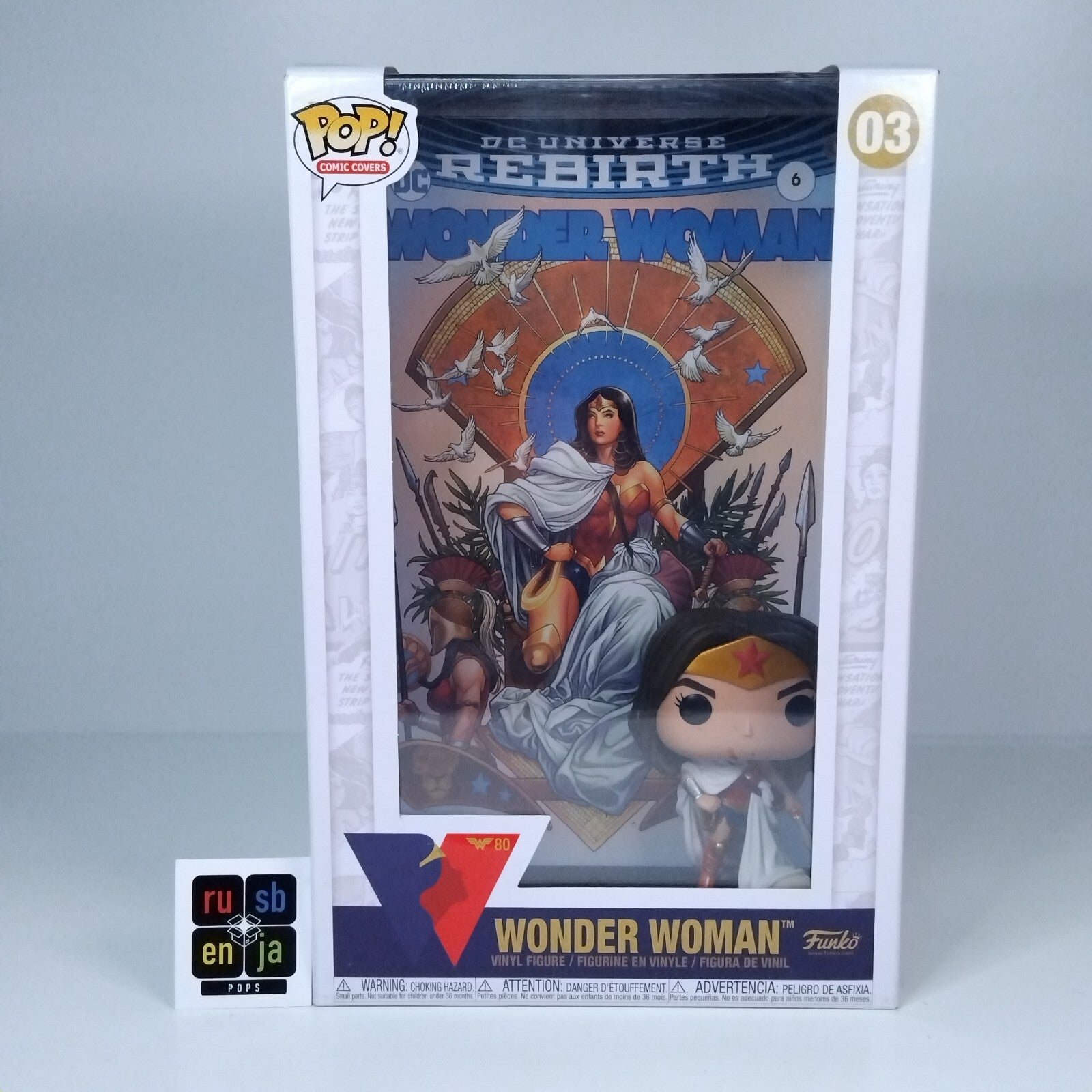 Funko Pop! DC Heroes Comic Covers Wonder Woman #03