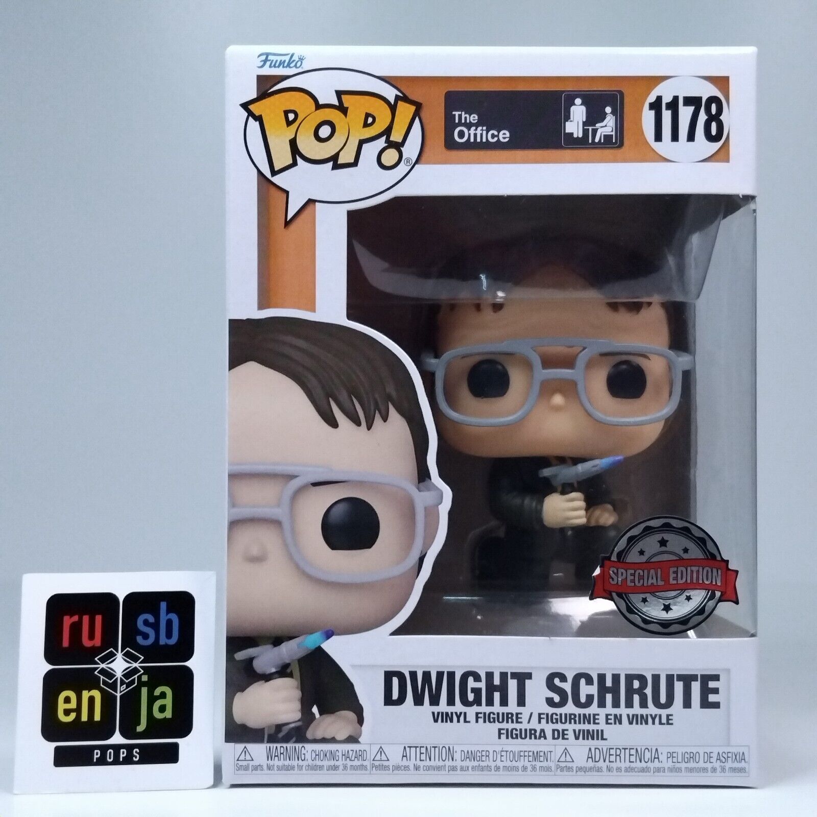 Funko Pop! TV The Office US Dwight Schrute Special Edition #1178