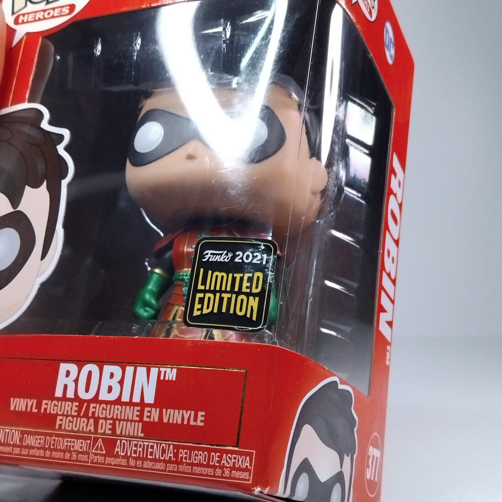 Funko Pop! DC Heroes Imperial Palace Robin Metallic Limited Edition #377