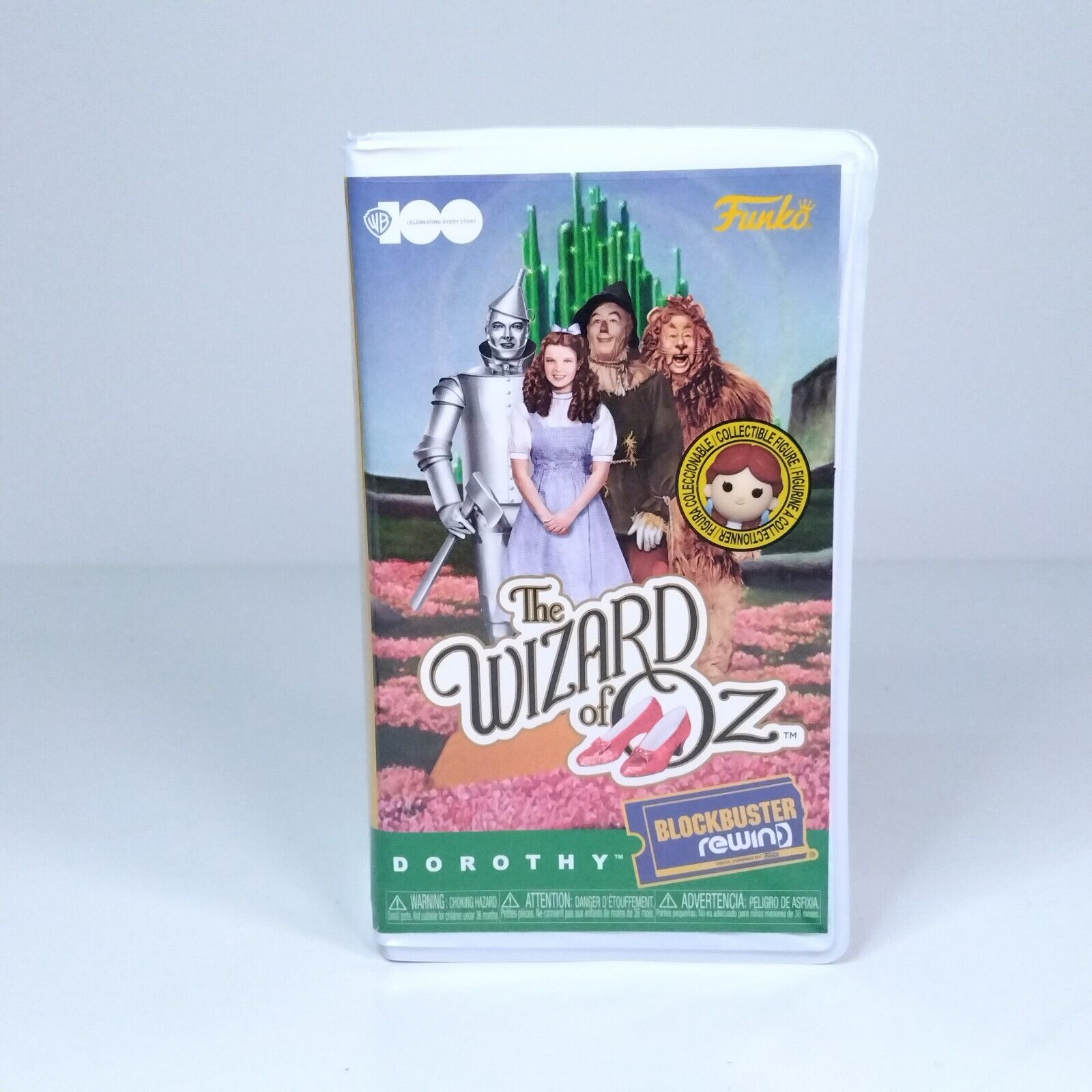 Funko Pop! Blockbuster Rewind The Wizard of Oz Dorothy with Toto Chase