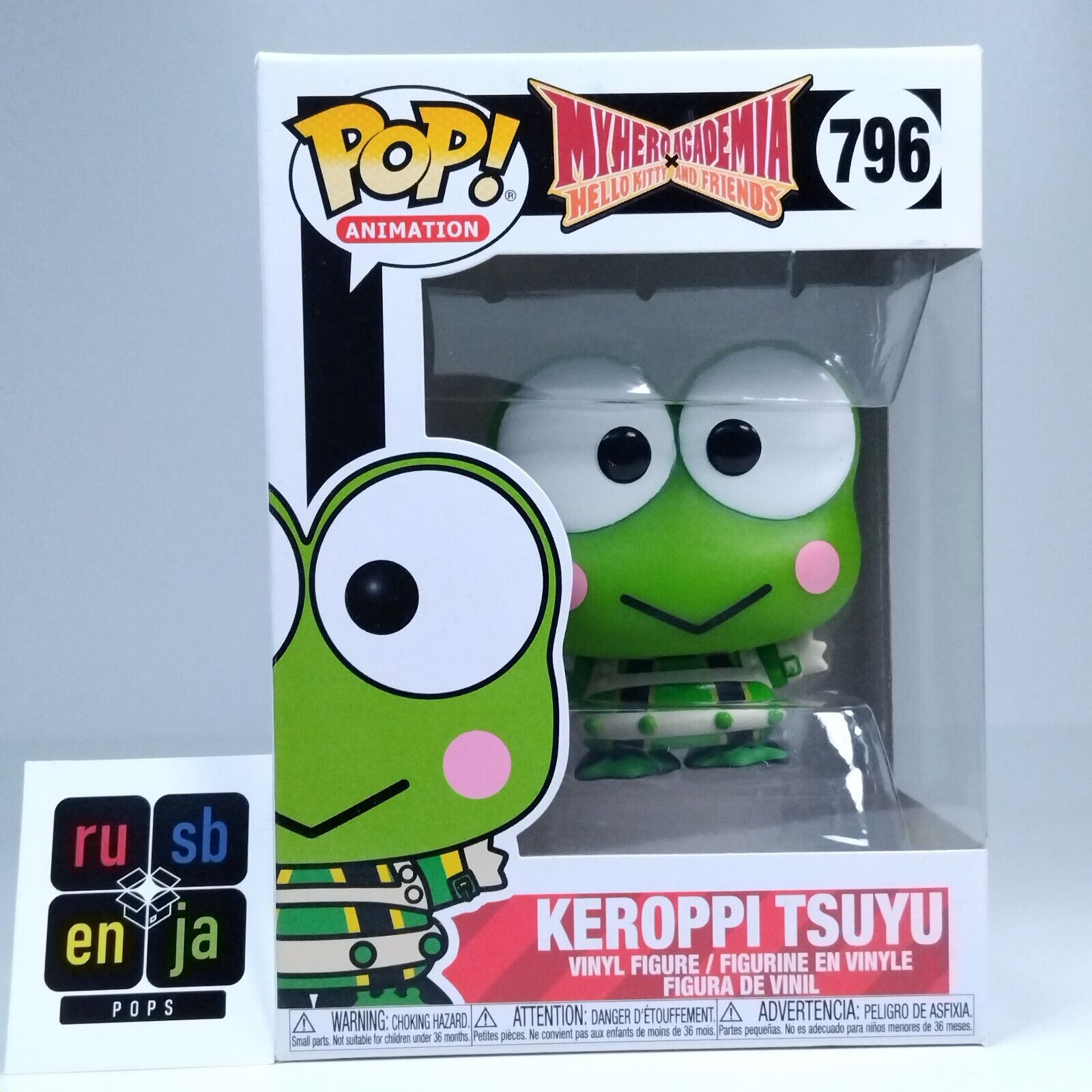 Funko Pop! Anime Hello Kitty x MHA My Hero Academia Keroppi Tsuyu #796