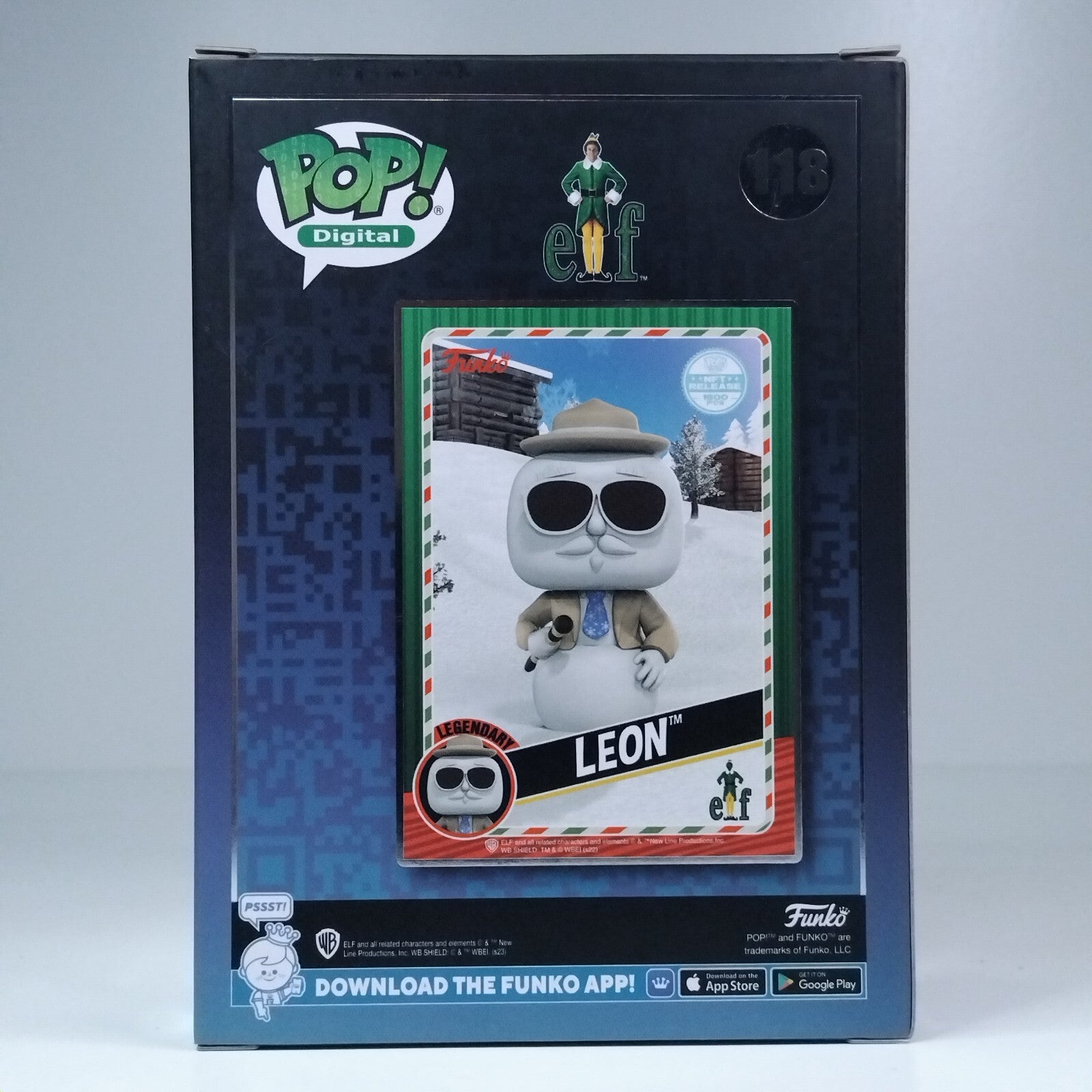 Funko Pop! Digital Movies Elf Leon the Snowman 1,600 Pcs #118