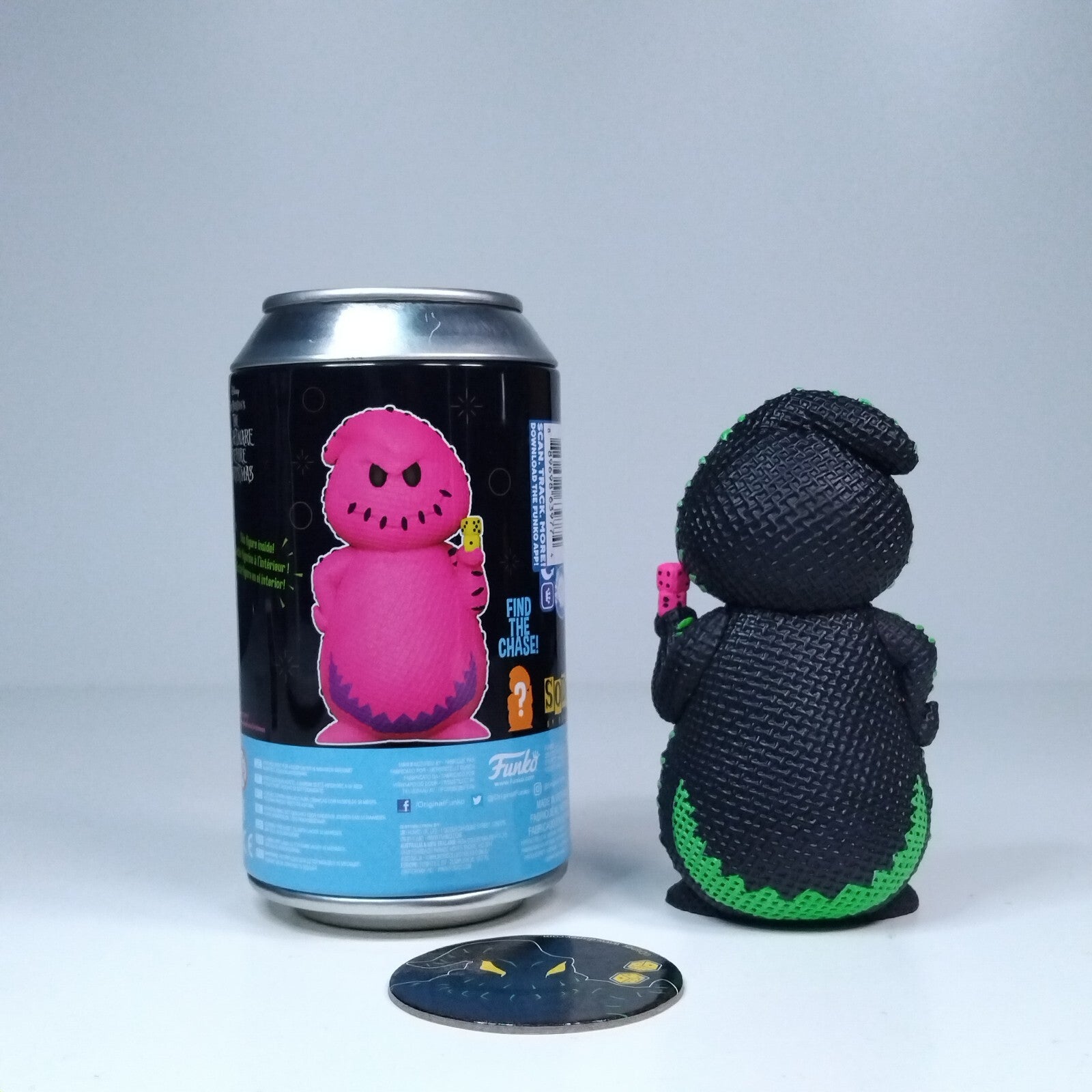 Funko Soda Nightmare Before Christmas Blacklight Oogie Boogie Chase 1/1,300