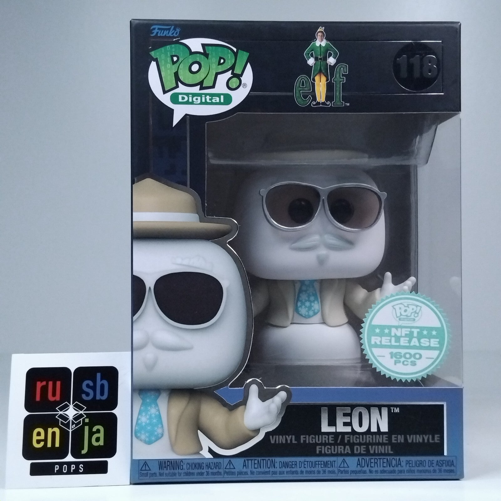 Funko Pop! Digital Movies Elf Leon the Snowman 1,600 Pcs #118