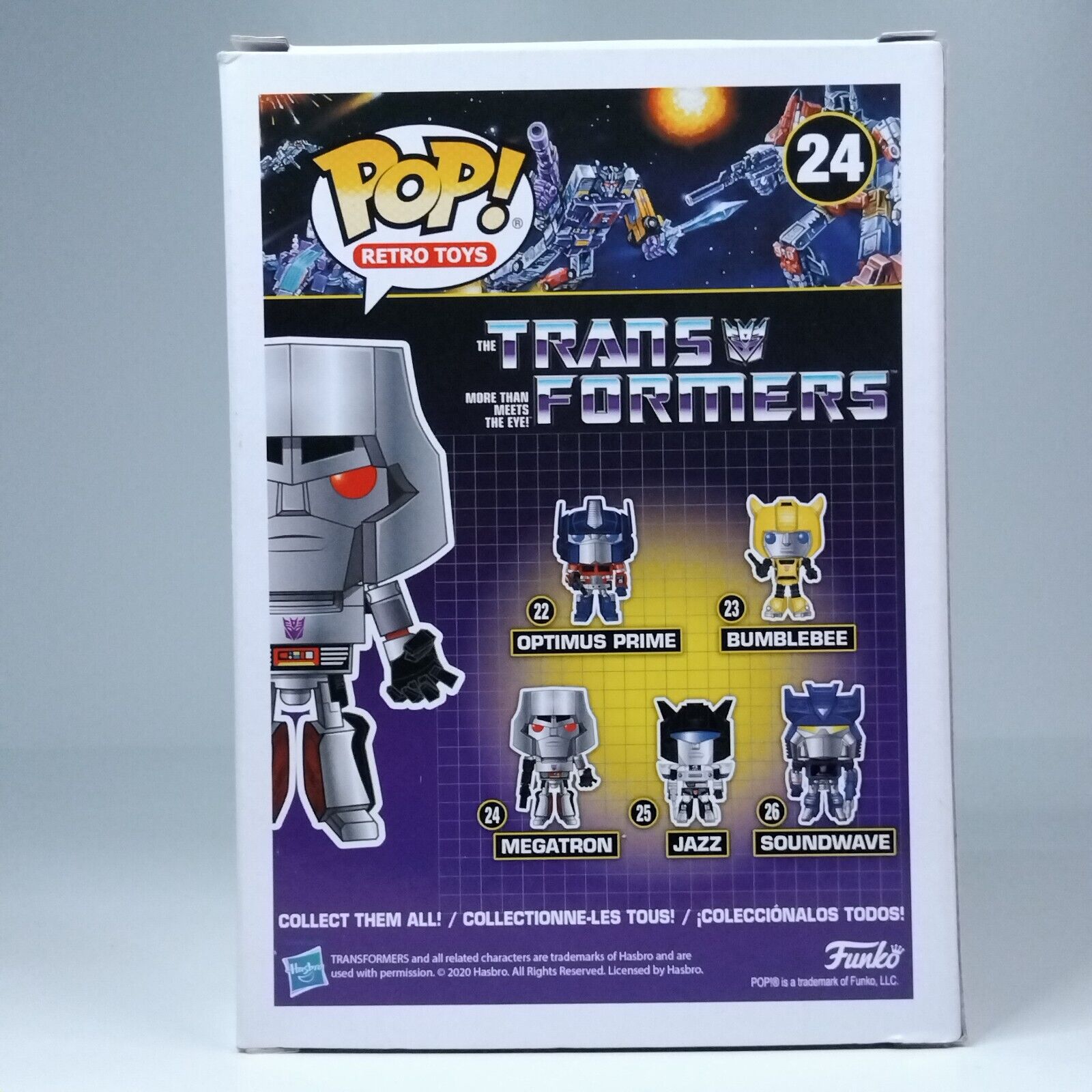 Funko Pop! Retro Toys Transformers Megatron #24