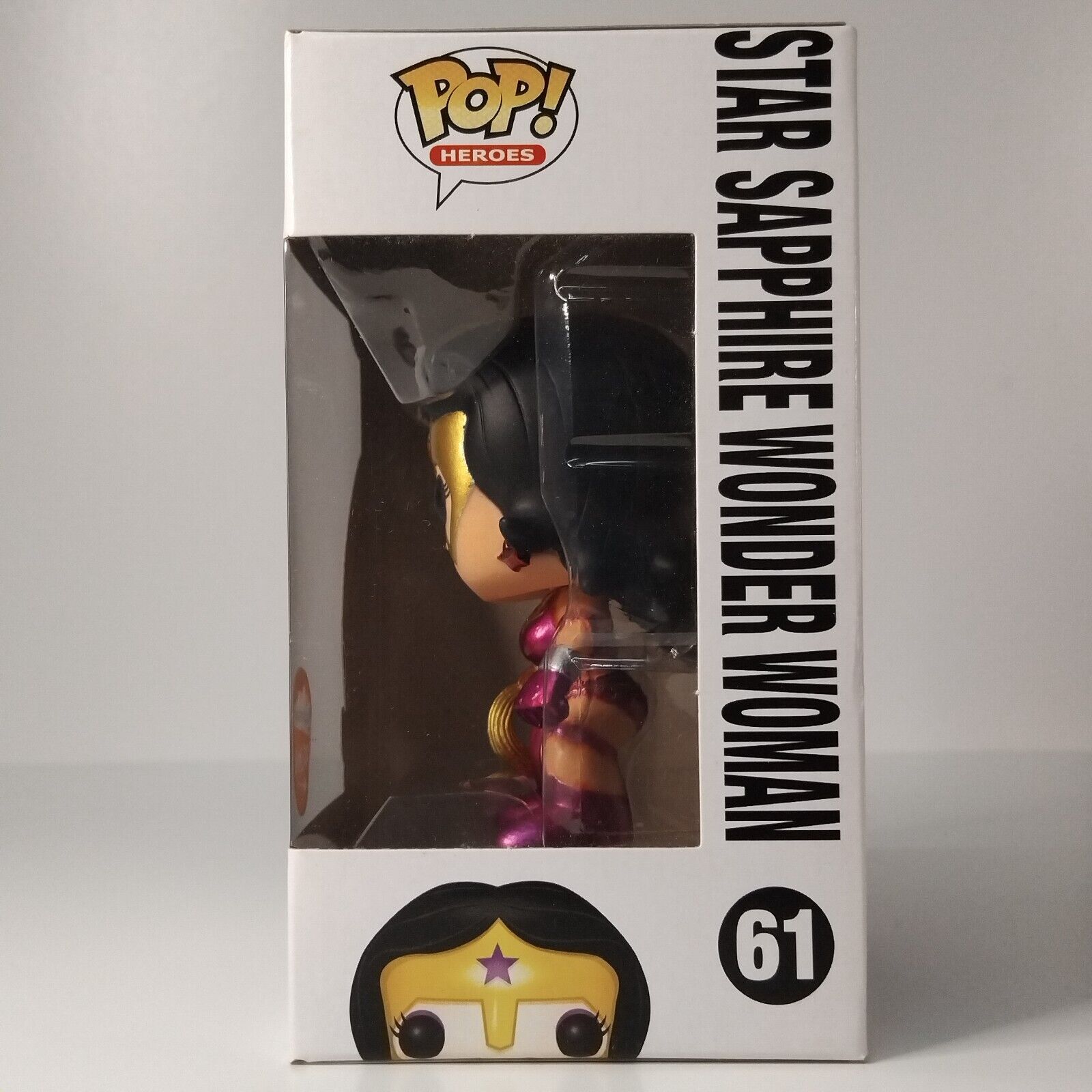 Funko Pop! DC Heroes Star Sapphire Wonder Woman Metallic Exclusive #61