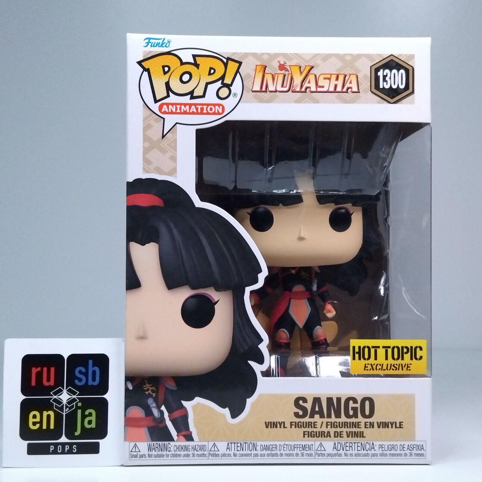 Funko Pop! Anime Inuyasha Sango Hot Topic Exclusive #1300
