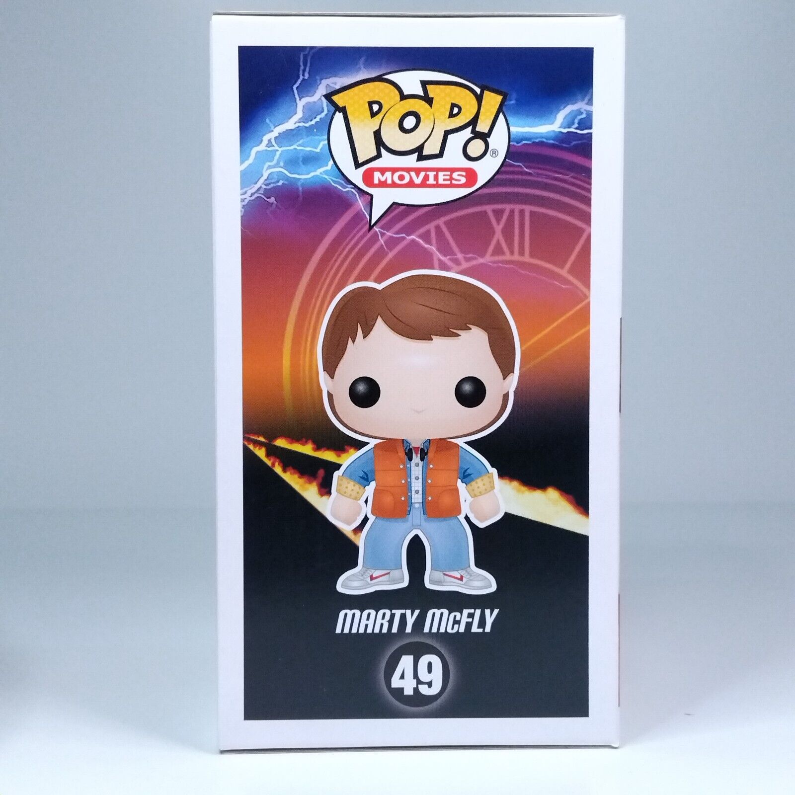 Funko Pop! Back to the Future Marty McFly Plutonium Plastic Empire 3,000 Pcs #49