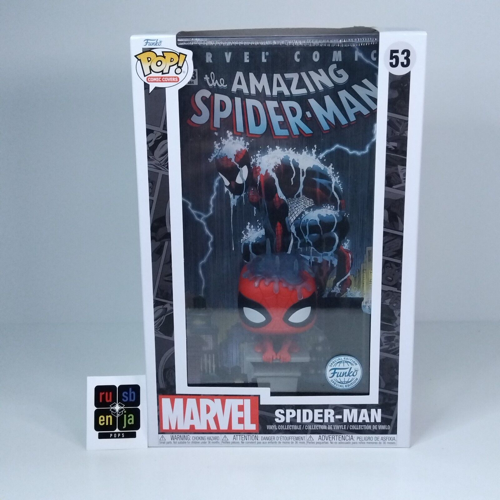 Funko Pop! Marvel Comic Covers Spider-Man Special Edition #53