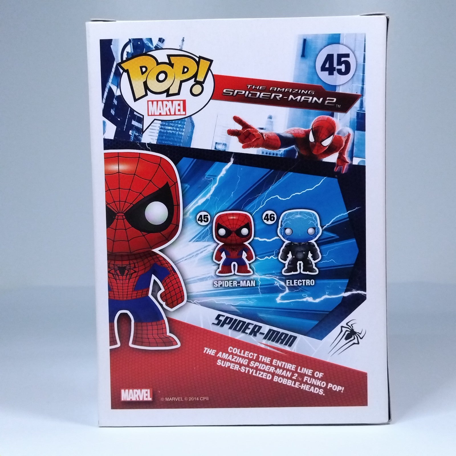 Funko Pop! Marvel The Amazing Spider-Man 2 Metallic Japan Premiere #45