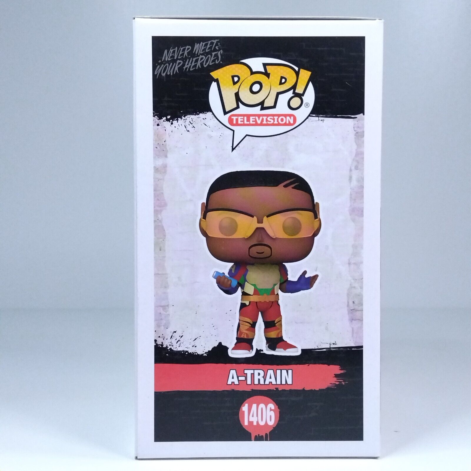 Funko Pop! TV The Boys A-Train Signed & Quote Jessie T Usher COA #1406