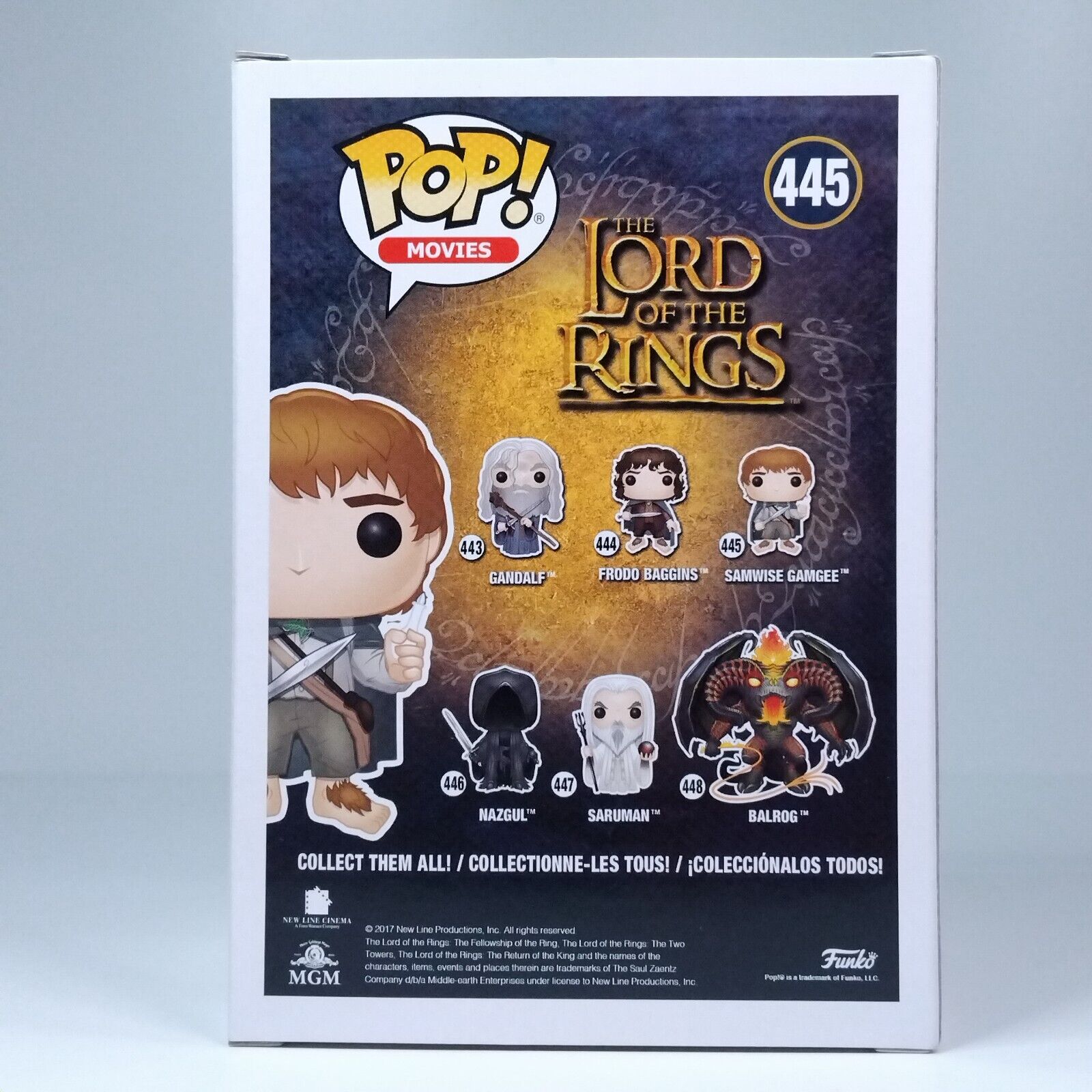 Funko Pop! Movies Lord of the Rings Samwise Gamgee #445