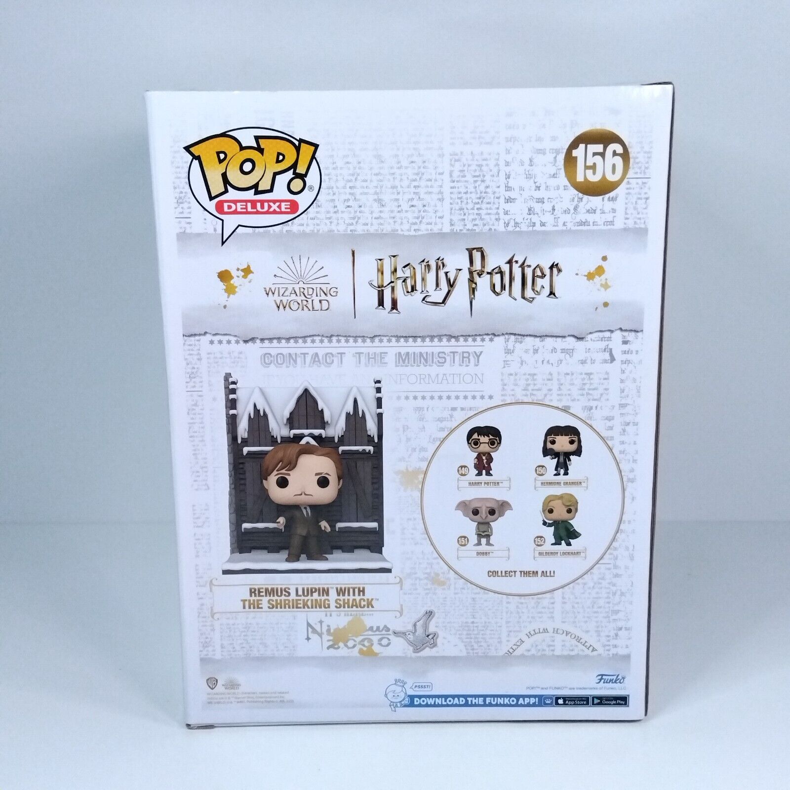 Funko Pop! Harry Potter Remus Lupin with the Shrieking Shack #156