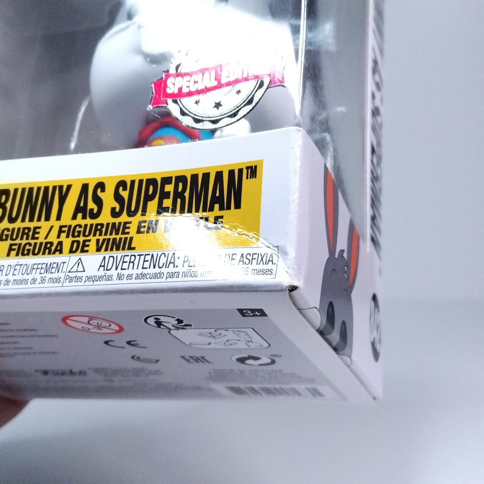 Funko Pop! Animation Bugs Bunny as Superman Special Edition #842