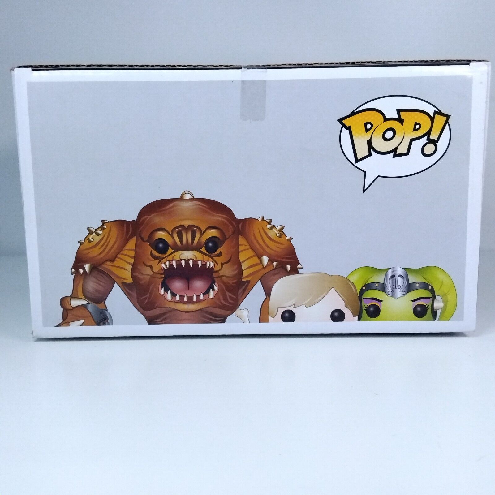 Funko Pop! Star Wars Blue Box Rancor with Luke Skywalker & Slave Oola 3 Pack