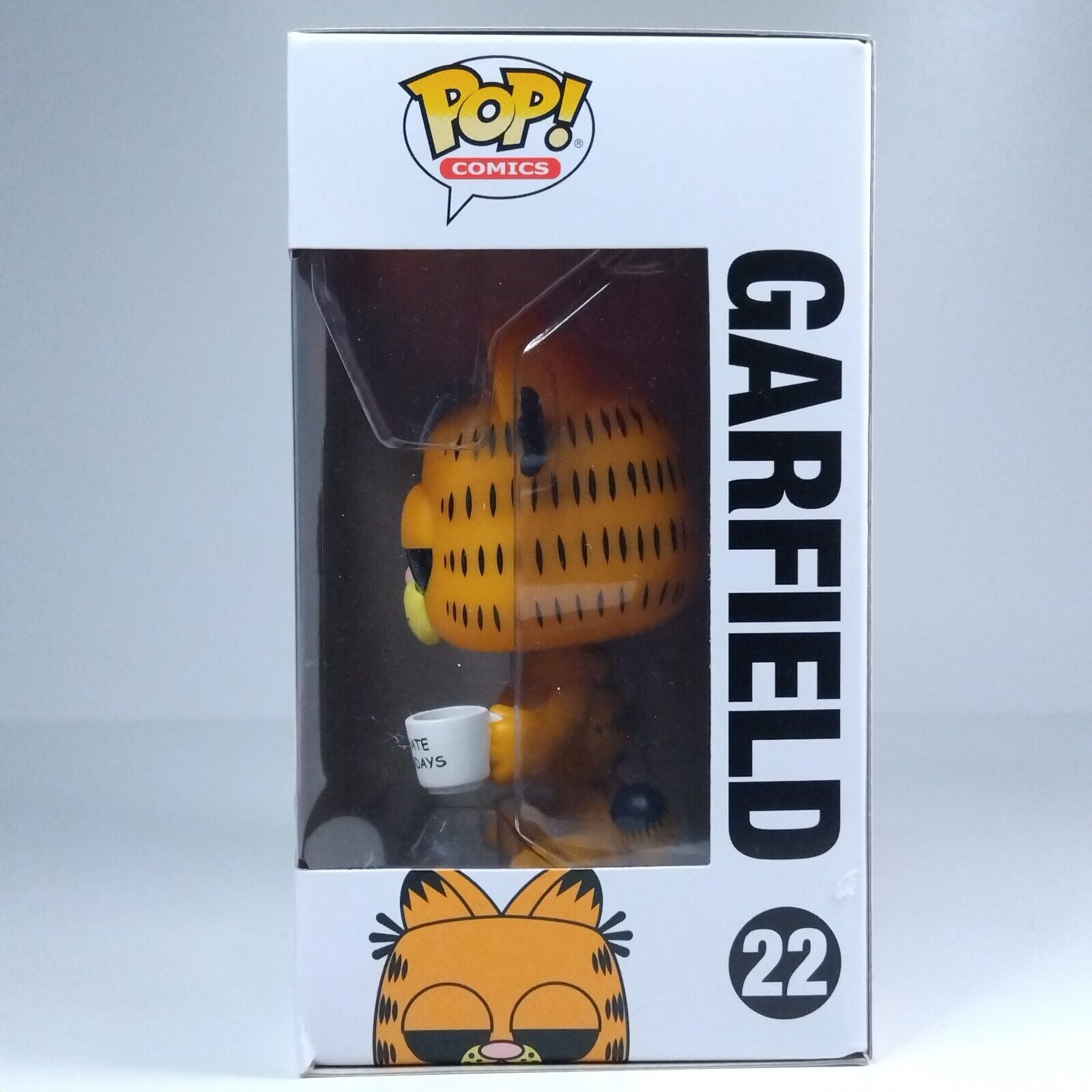 Funko Pop! Comics Animation Garfield with I Hate Mondays Mug Limited Edition #22