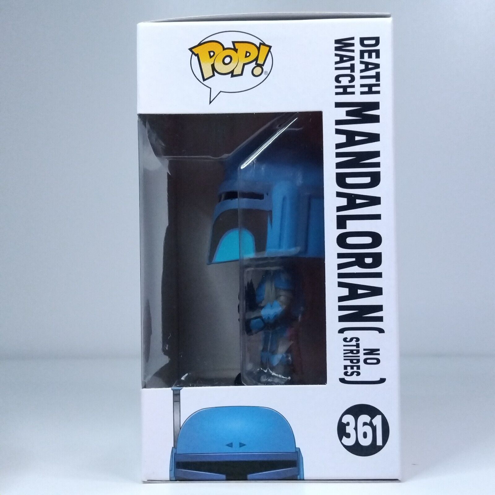 Funko Pop! Star Wars The Mandalorian Death Watch Mandalorian No Stripes #361