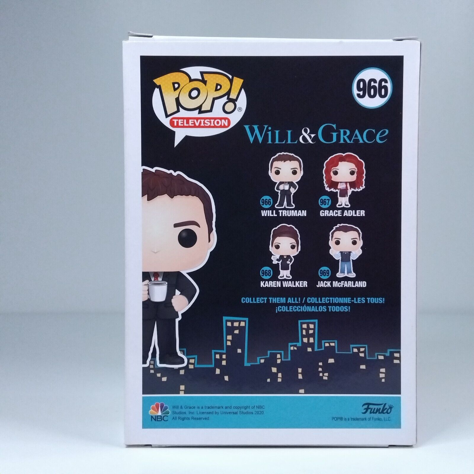 Funko Pop! TV Will & Grace Will Truman Signed Eric McCormack COA #966 WS