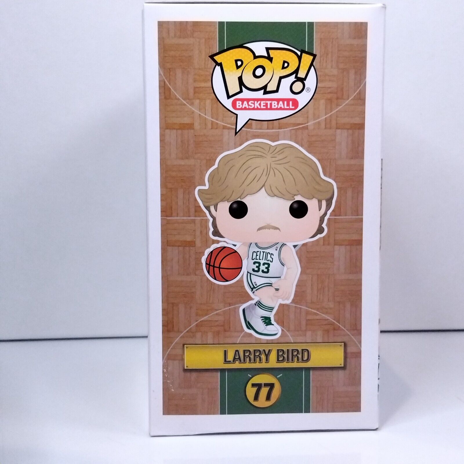 Funko Pop! Sports NBA Basketball Larry Bird Signed 7BAP COA #77