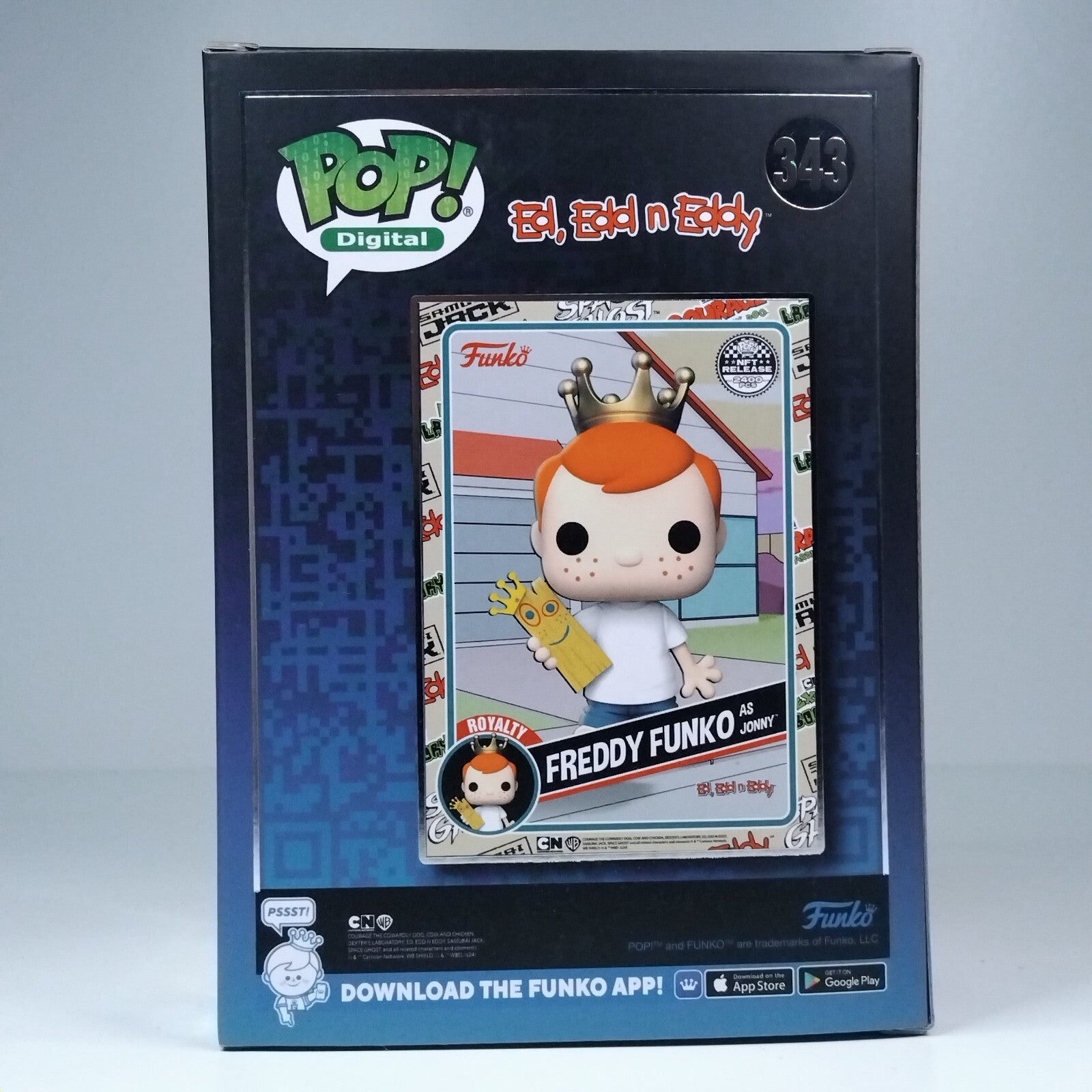 Funko Pop! Digital Ed Edd n Eddy Freddy Funko as Jonny 2,400 Pcs #343
