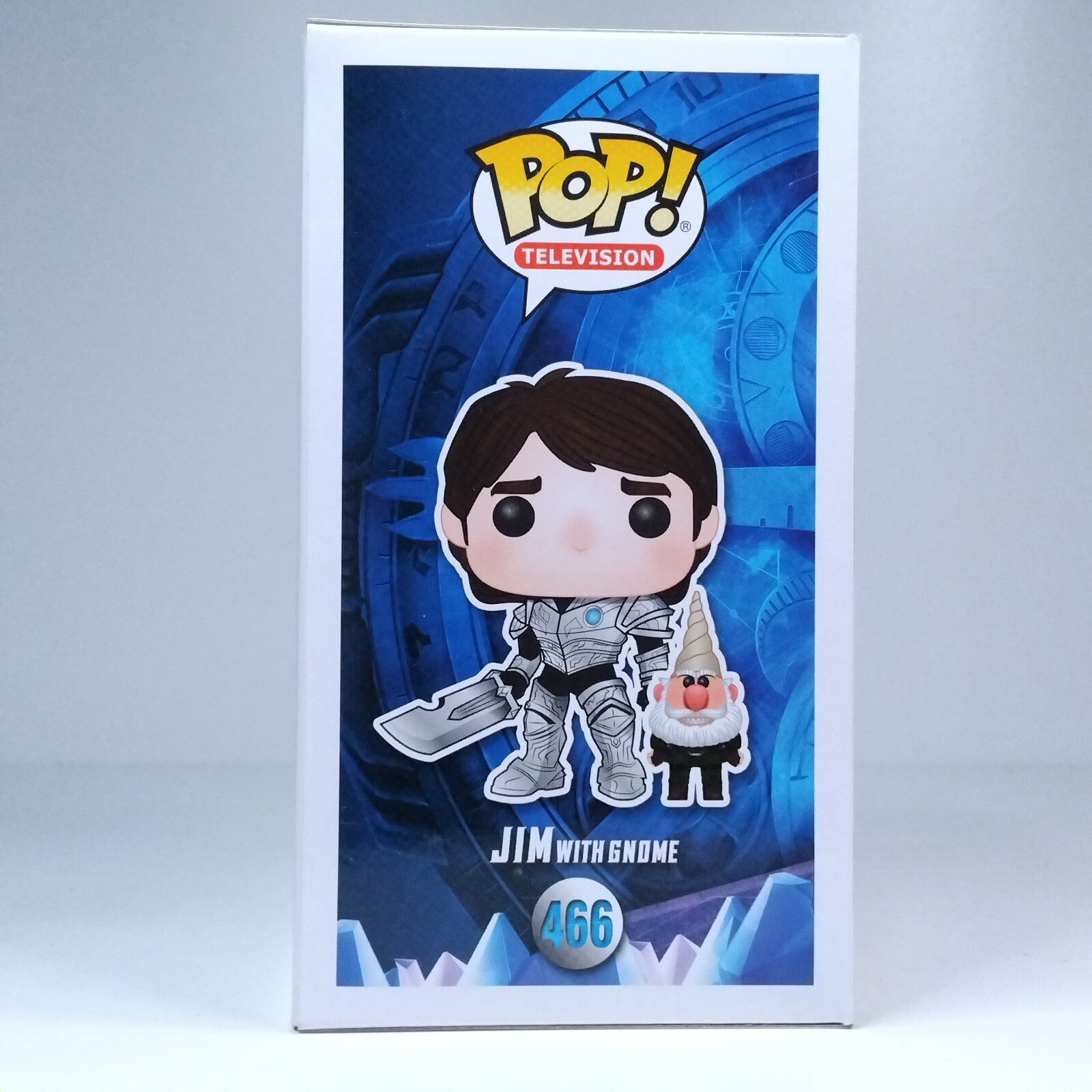 Funko Pop! TV Troll Hunters Jim With Gnome Chase #466