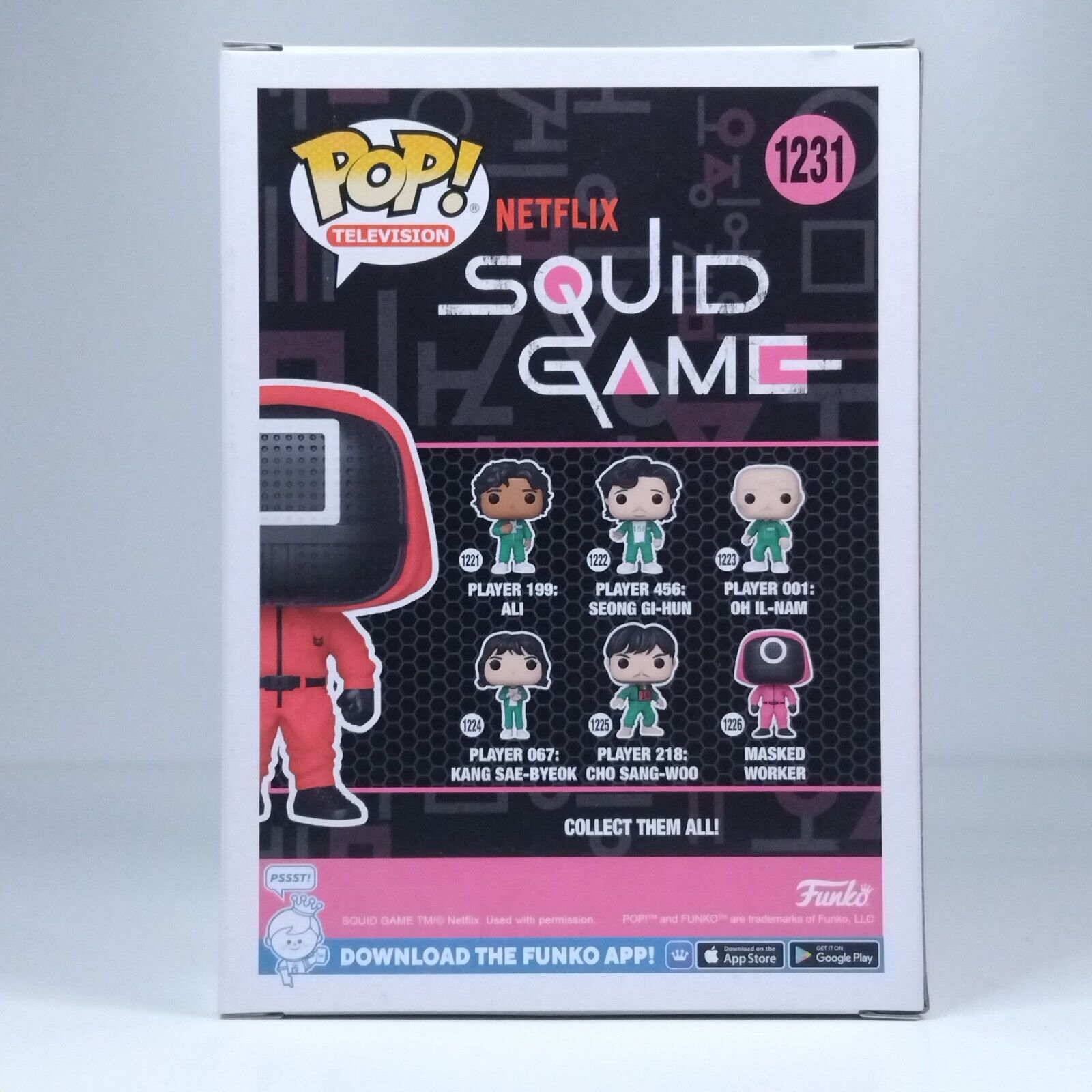 Funko Pop! TV Squid Games Masked Manager Special Edition #1231