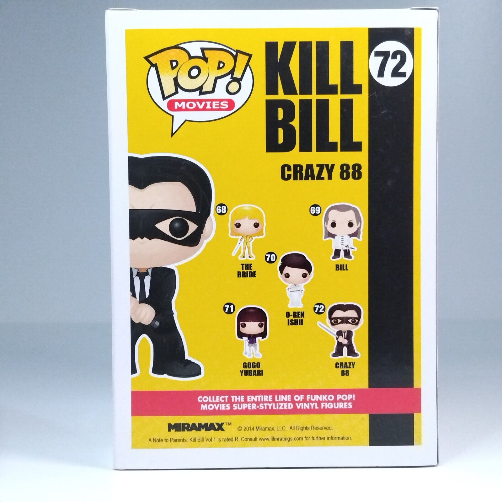 Funko Pop! Movies Kill Bill Crazy 88 #72