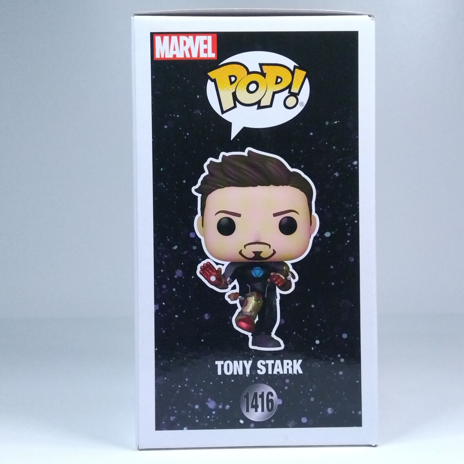 Funko Pop! Marvel Inifnity Saga Tony Stark Iron Man Glow in Dark Exclusive #1416