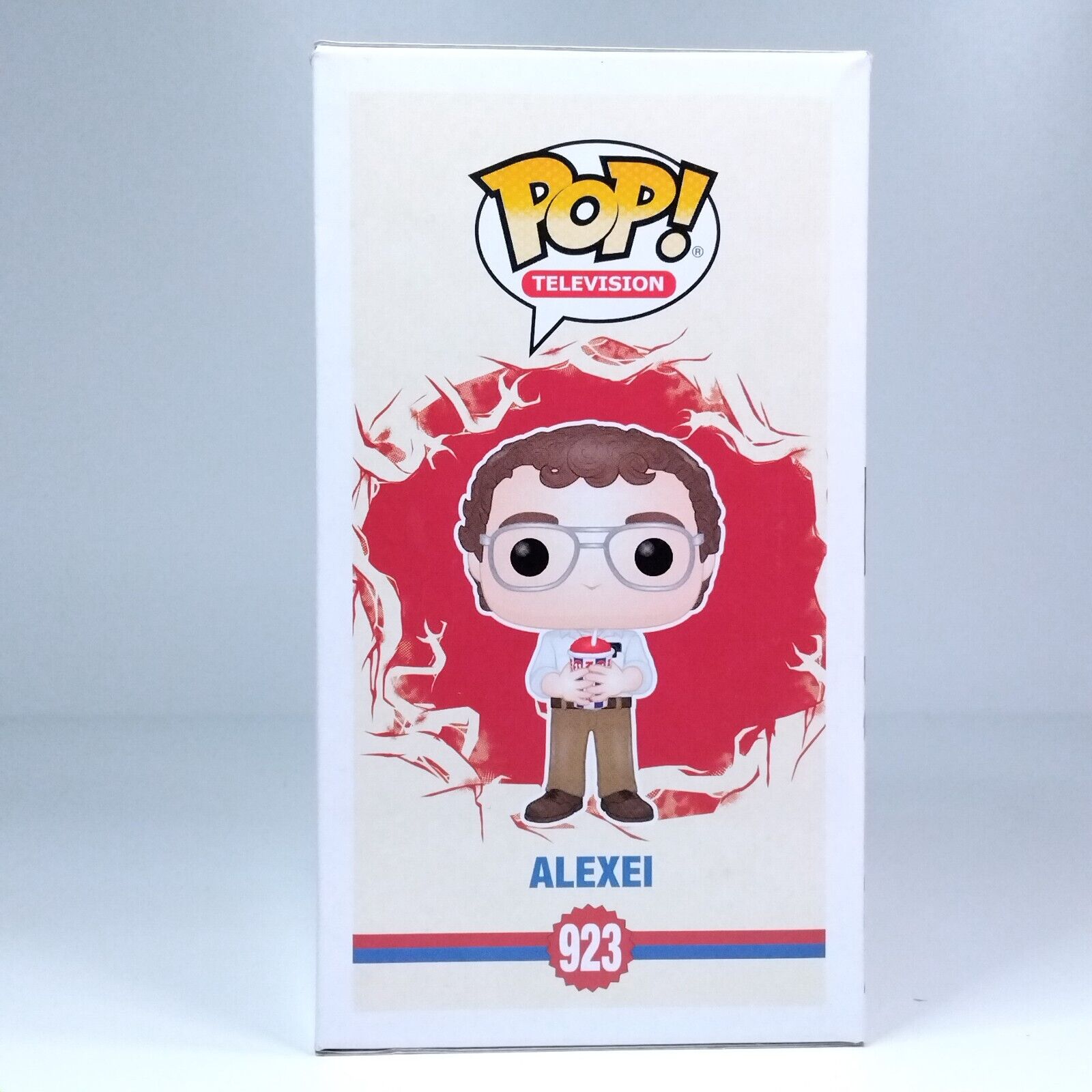 Funko Pop! TV Stranger Things Alexei Signed Alec Utgoff COA #923