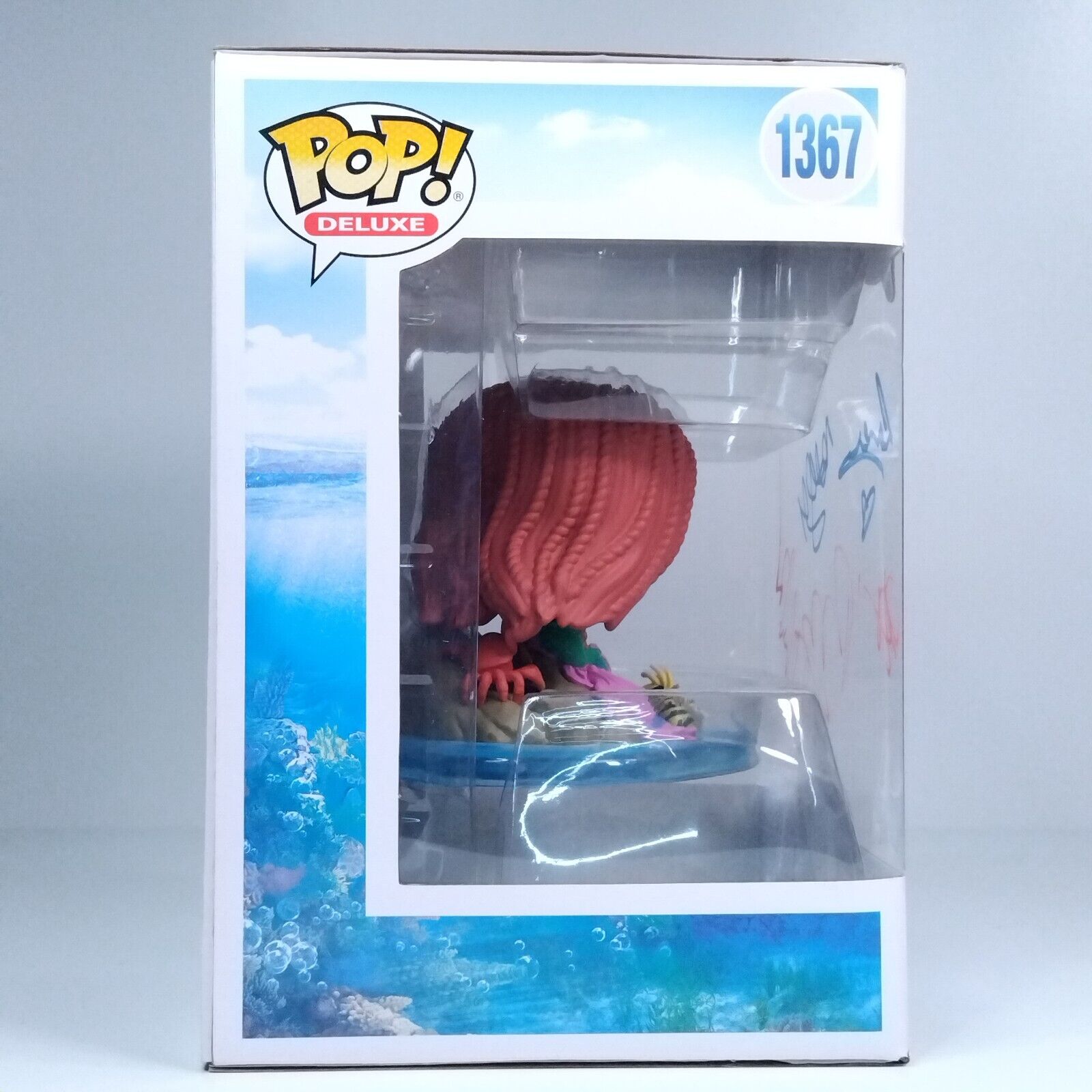 Funko Pop! Disney Little Mermaid Ariel 7 x Signed Javier Bardem & More COA #1367