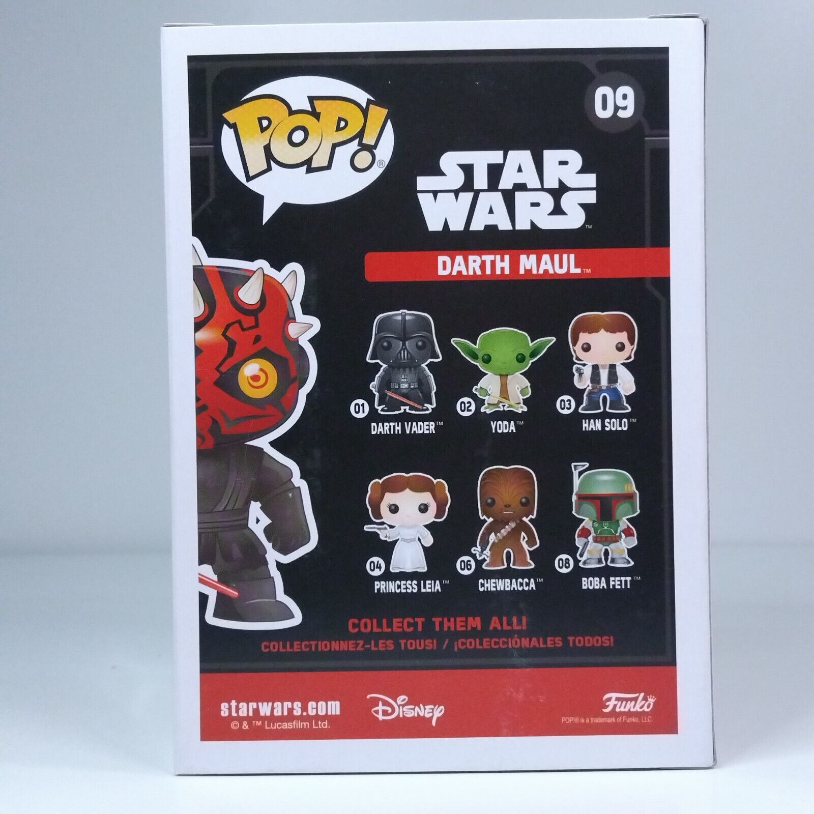 Funko Pop! Star Wars Darth Maul #09