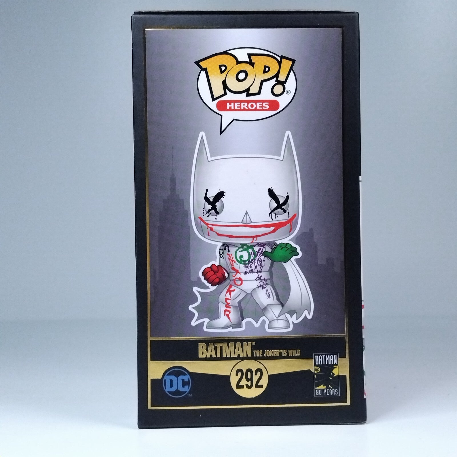 Funko Pop! DC Heroes Batman 80 Years The Joker is Wild Special Edition #292