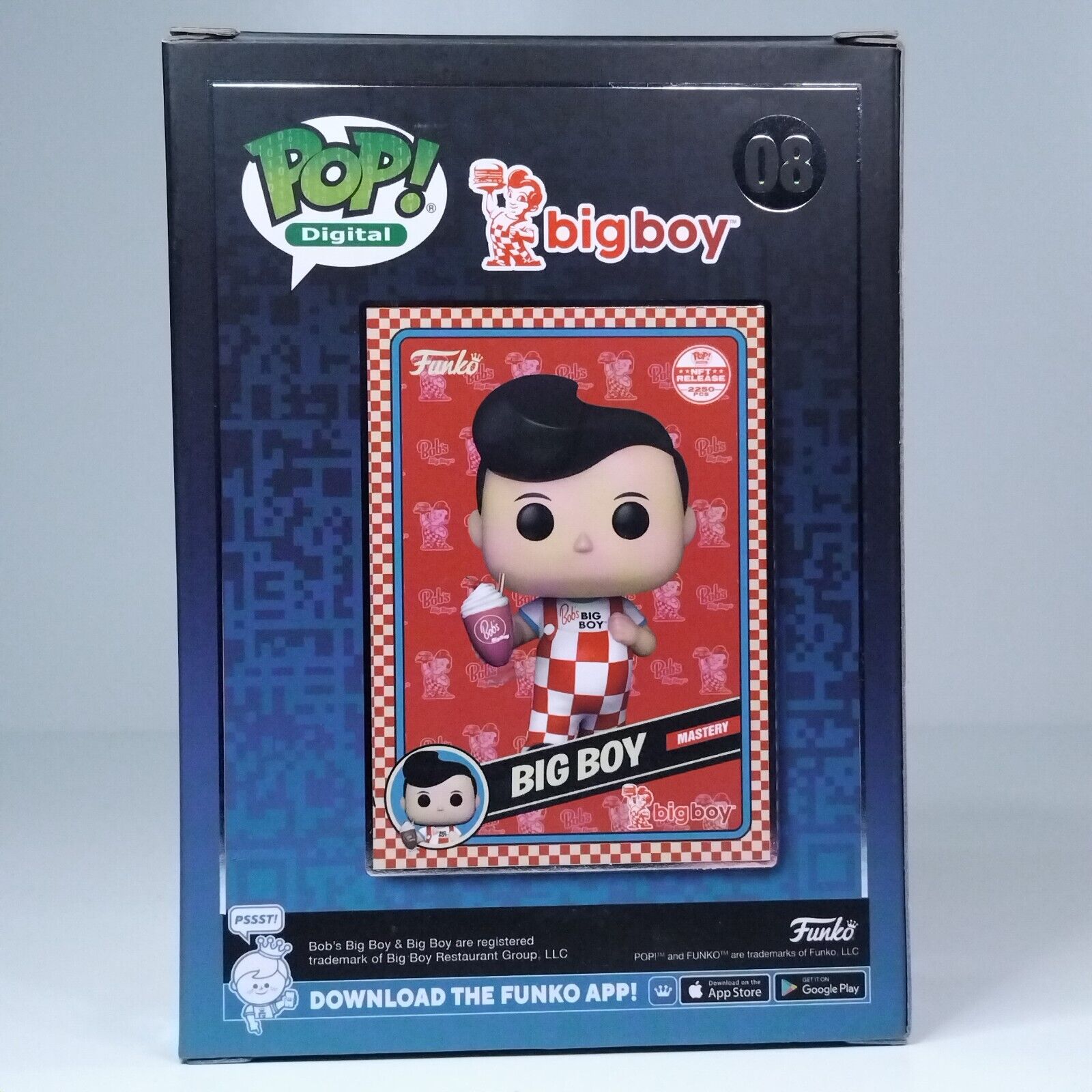 Funko Pop! Digital Ad Icons Big Boy with Shake 2,250 Pcs #08