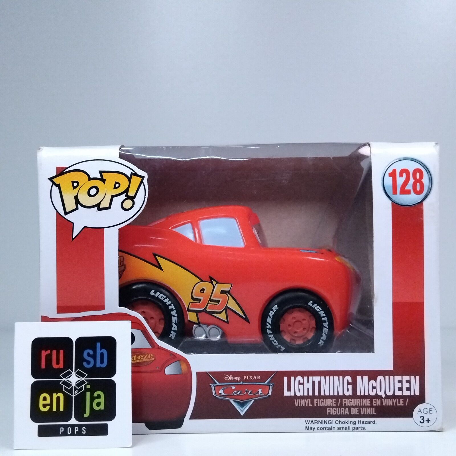 Funko Pop! Disney Cars Lightning McQueen #128