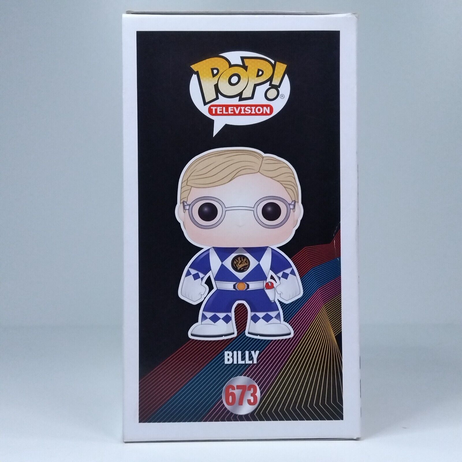 Funko Pop! TV Retro Power Rangers Billy Signed w/Quote David Yost COA #673