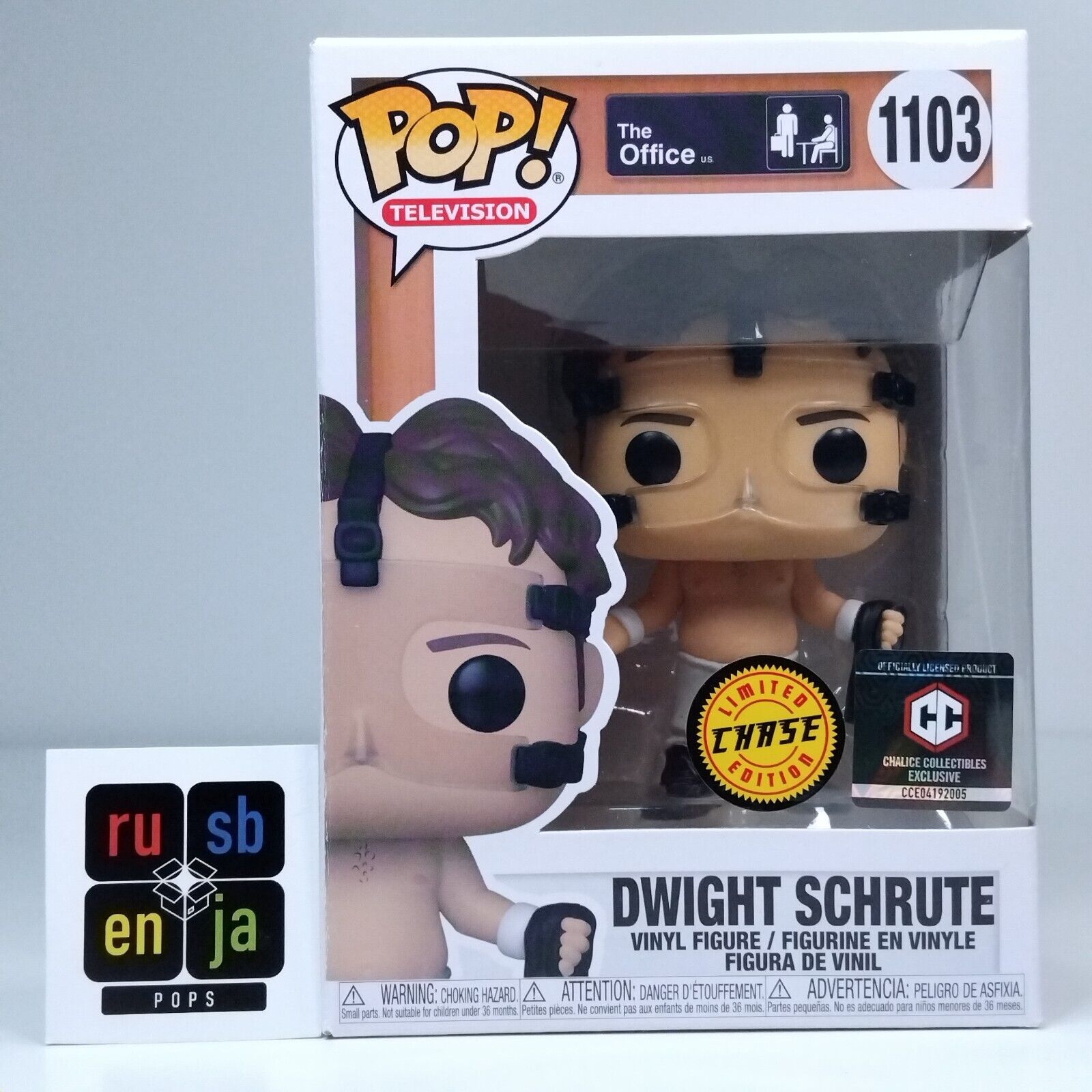 Funko Pop! TV The Office US Dwight Schrute Chase Chalice Collectibles #1103