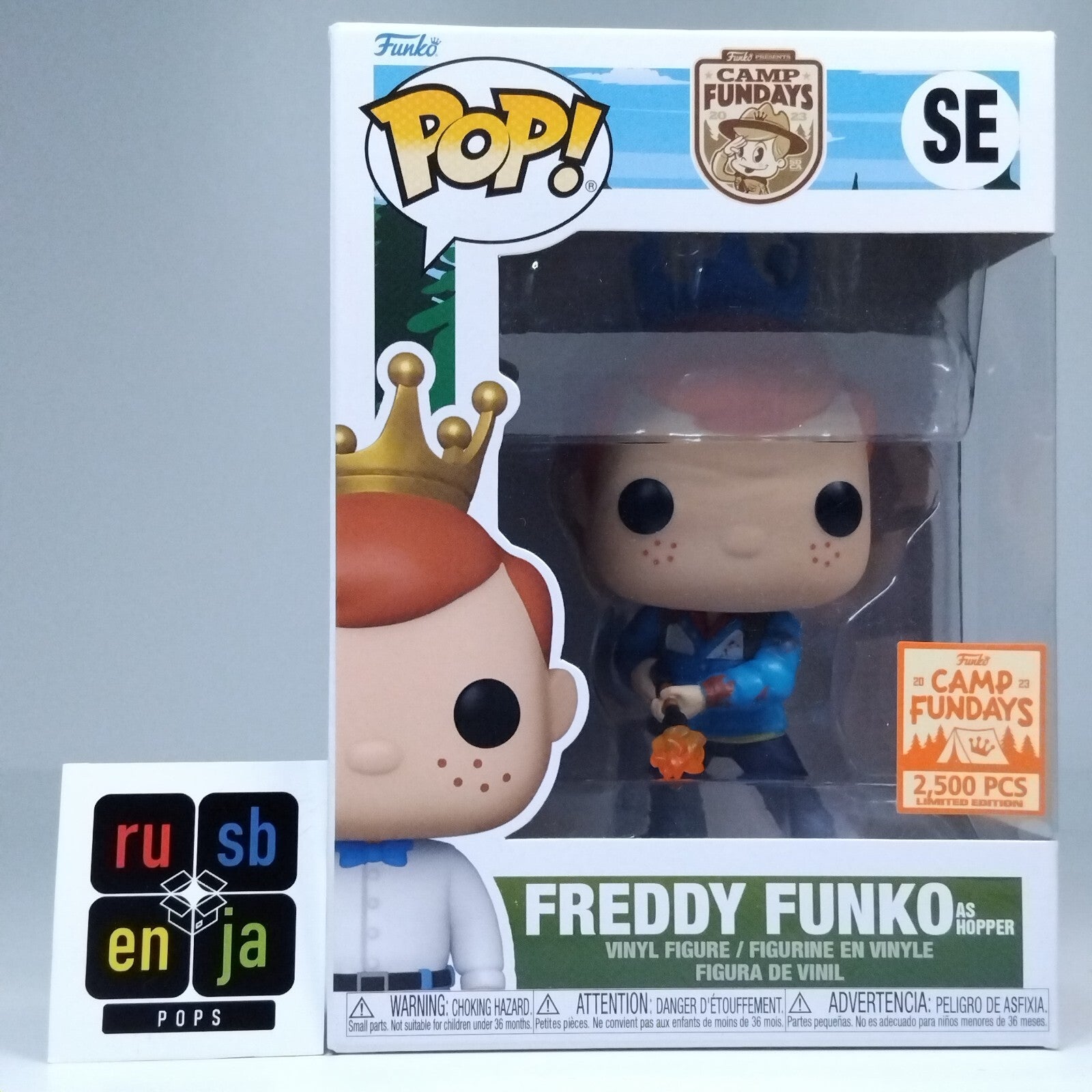 Funko Pop! TV Stranger Things Freddy Funko as Hopper 2,500 Pcs #SE
