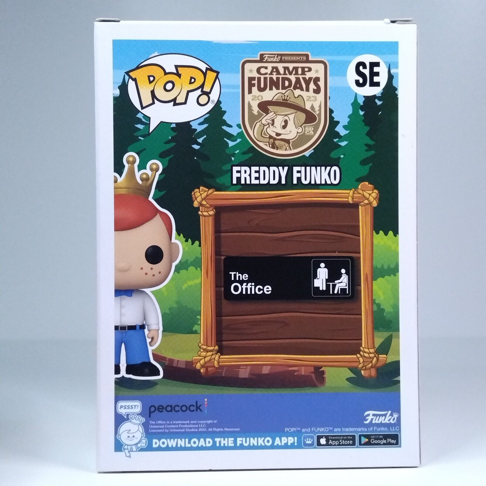 Funko Pop! Camp Fundays TV The Office Freddy Funko as Dwight 3,000 Pcs #SE