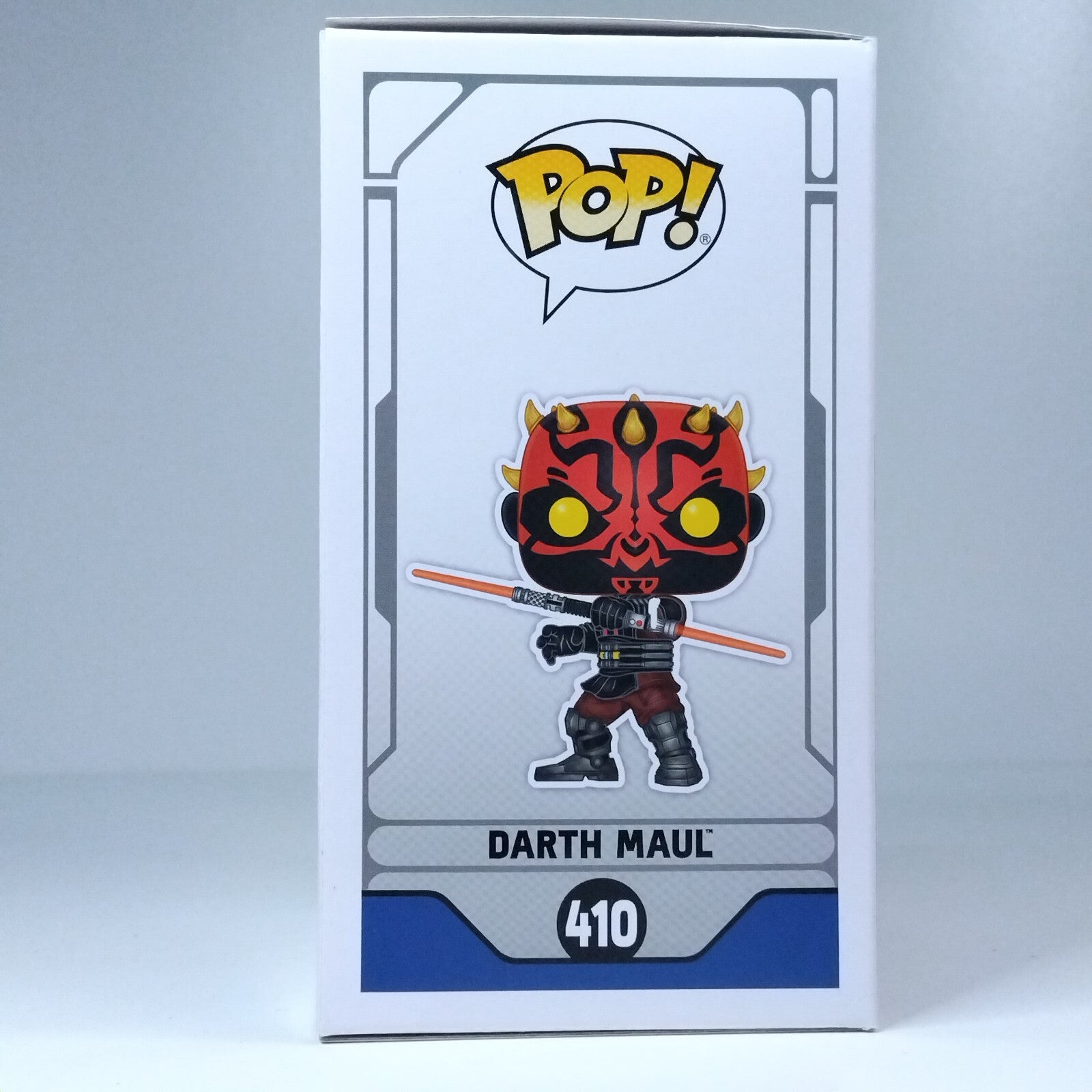 Funko Pop! Star Wars Darth Maul Signed Ray Park COA #410 WS